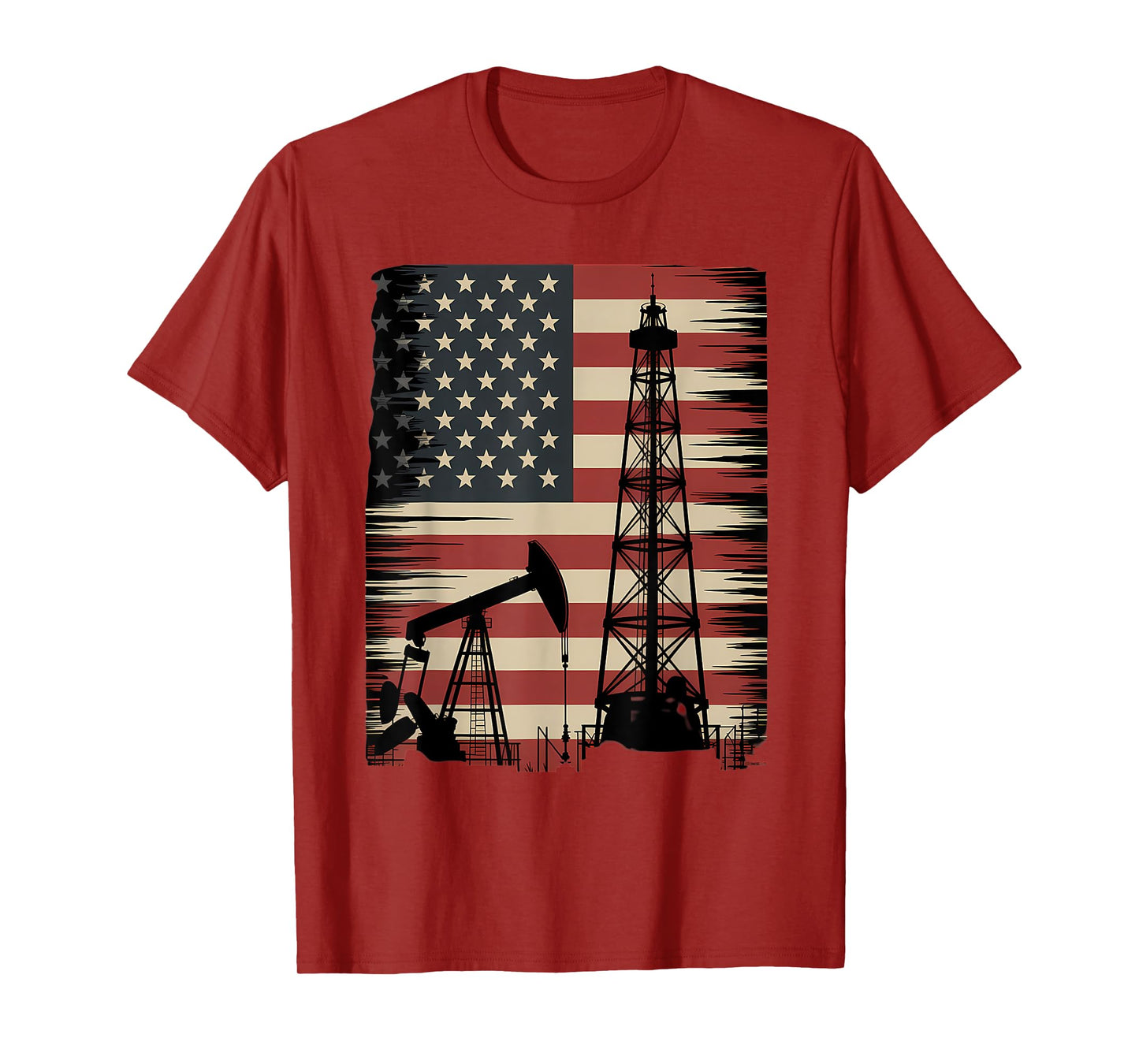 Oil Rig Worker Oil Worker Oilman Oilfield Drilling T-Shirt