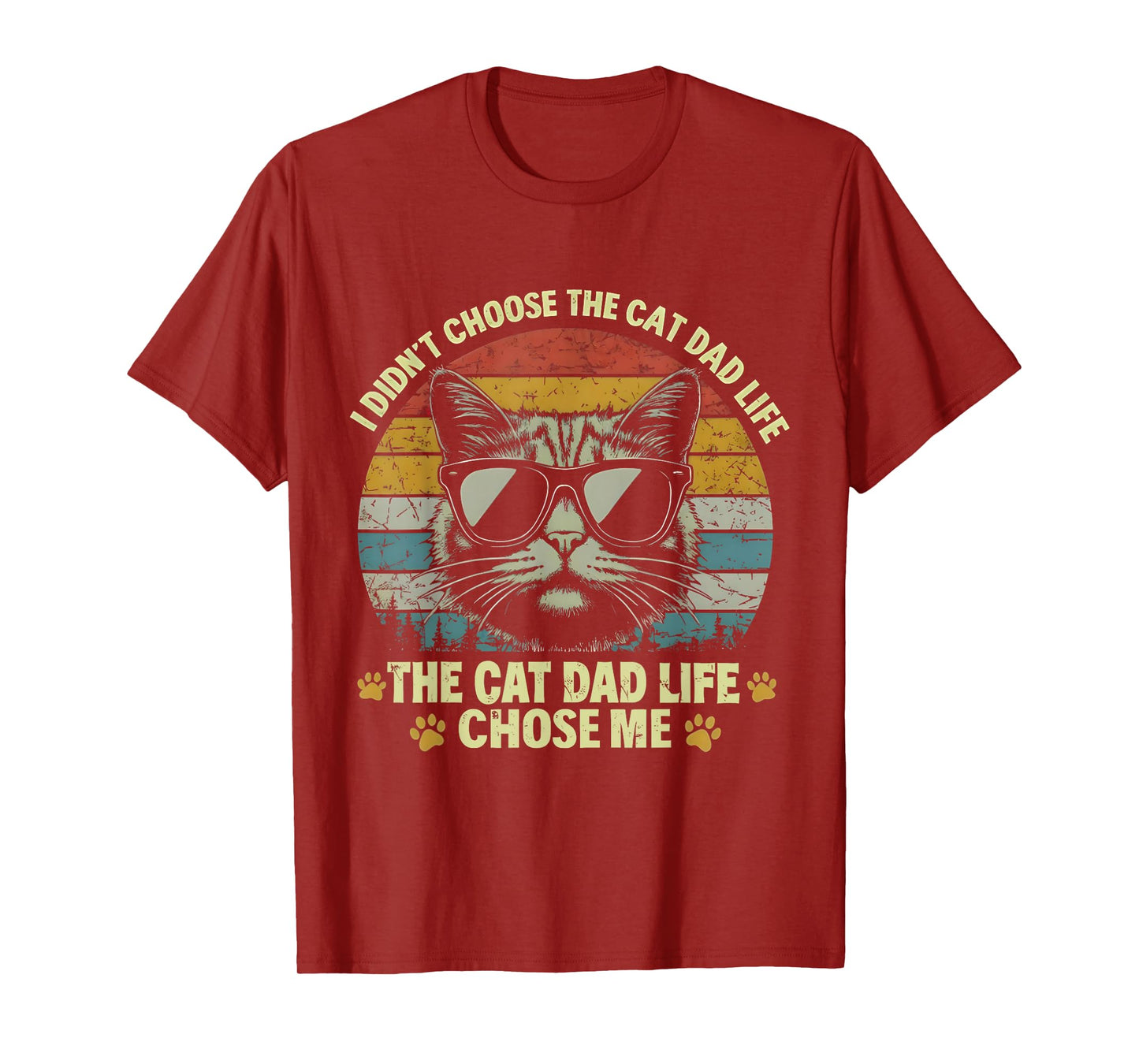 Men I Didn't Vote for Cat Dad's Life T-Shirt