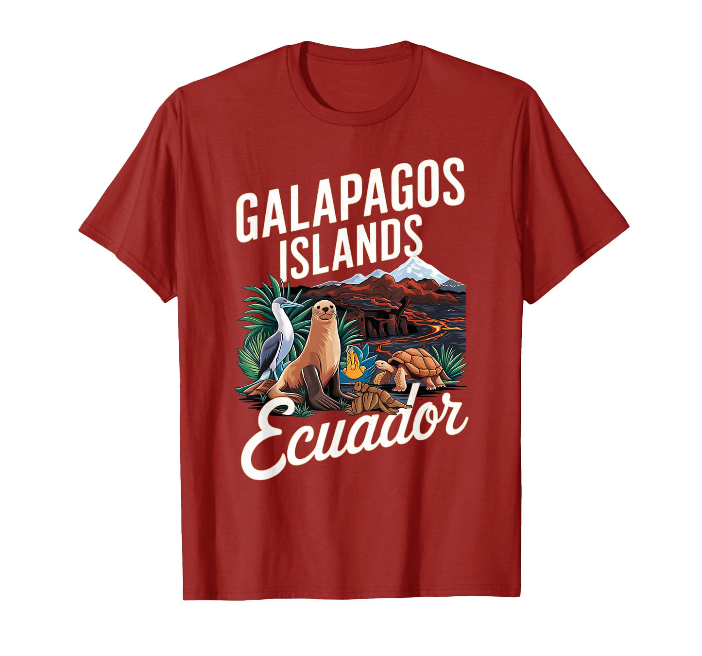 Explore the Majestic Wildlife of Galapagos Islands T-Shirt