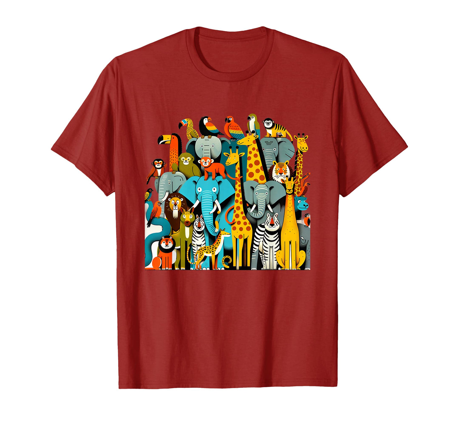 Jungle Jamboree Wildlife Birthday Safari Birthday 090CWU T-Shirt