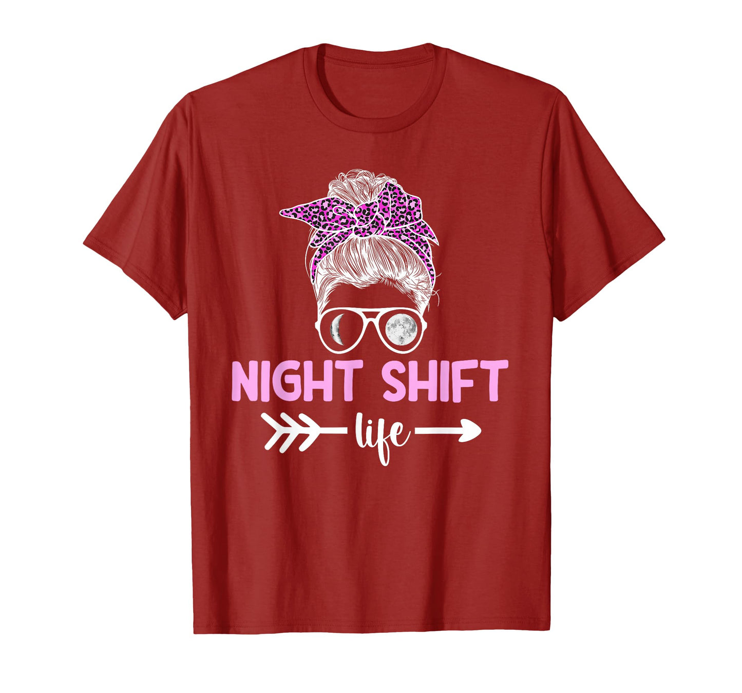 Night Shift Life Night Shift Worker Overnight Worker T-Shirt