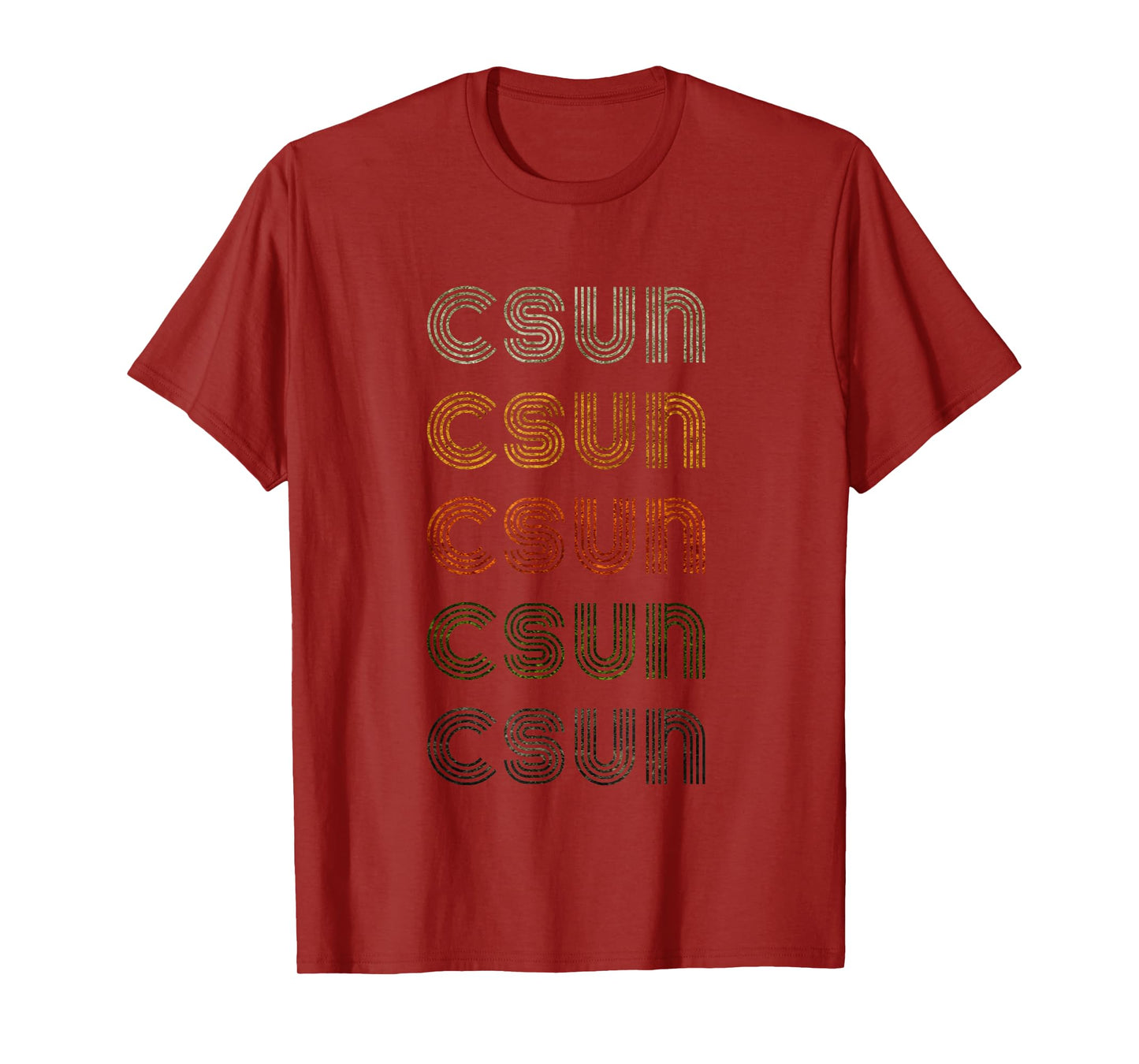 Love Heart Csun Tee Grunge Vintage Style Black Csun T-Shirt