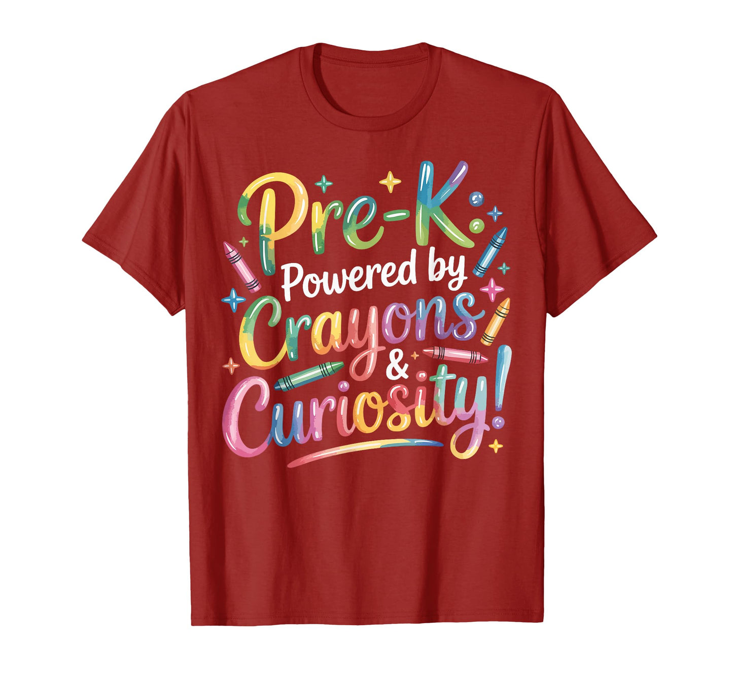 Pre-K Crayons & Curiosity Preschool Teachers Life Tie Dye T-Shirt