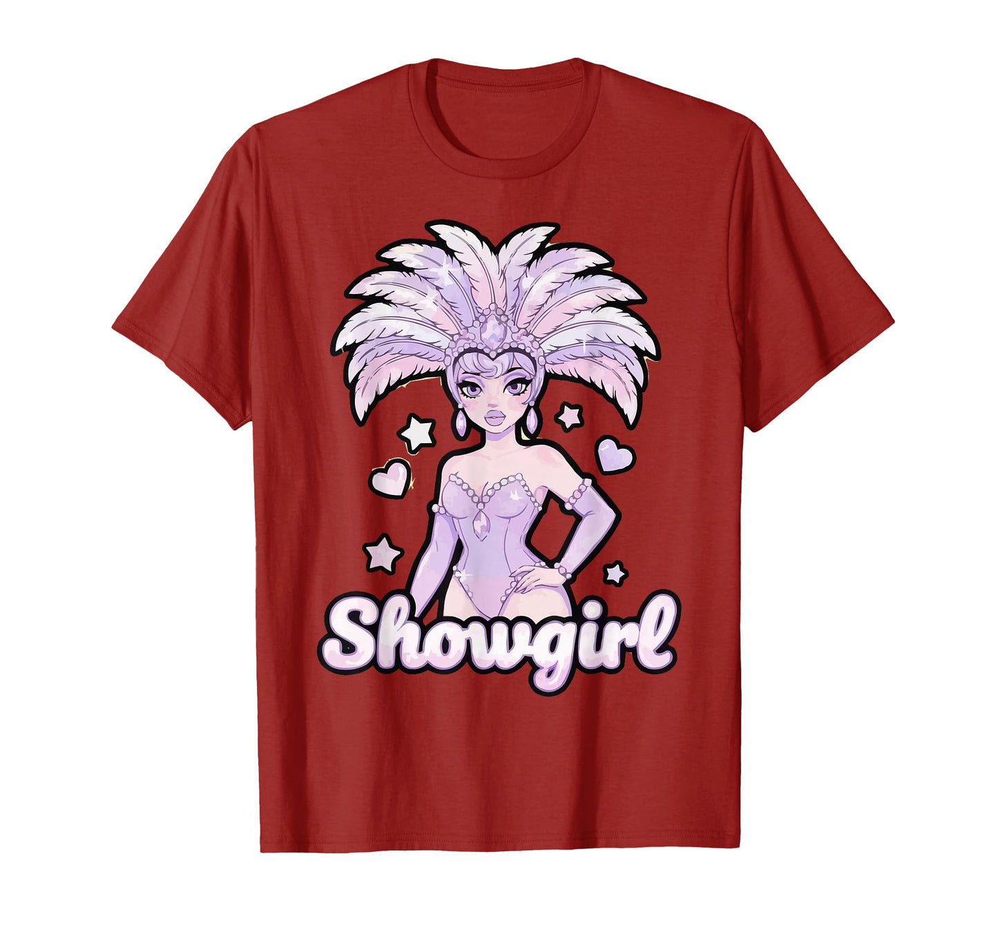 Showgirl Sparkle Dancer Enchanting Aura T-Shirt