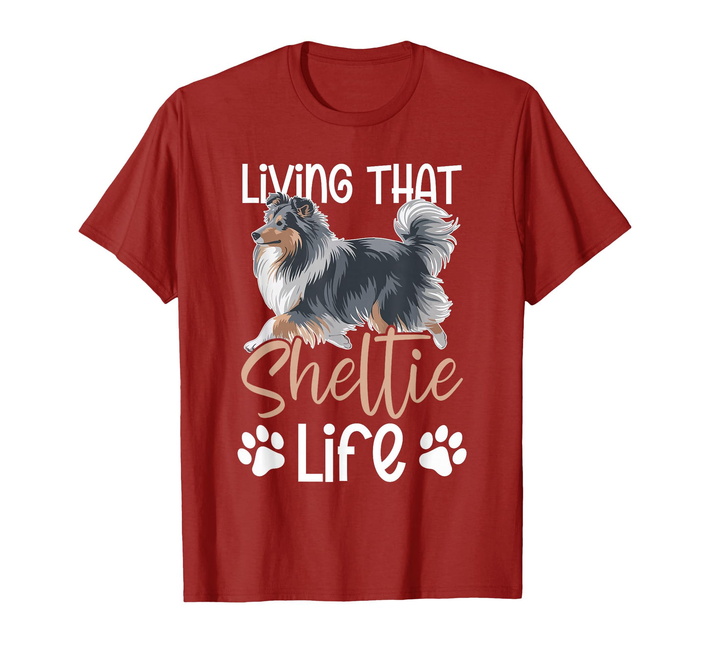 Sheltie Shetland Sheepdog Dog T-Shirt
