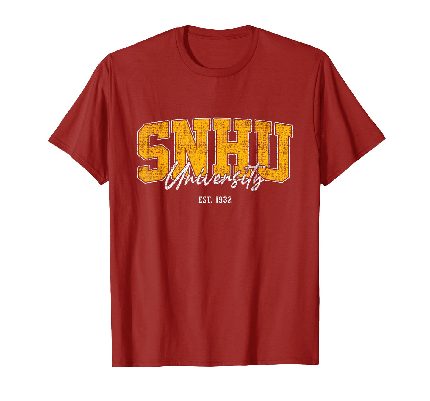 SNHU Arch Athletic Vintage Sports Tee Men Women T-Shirt