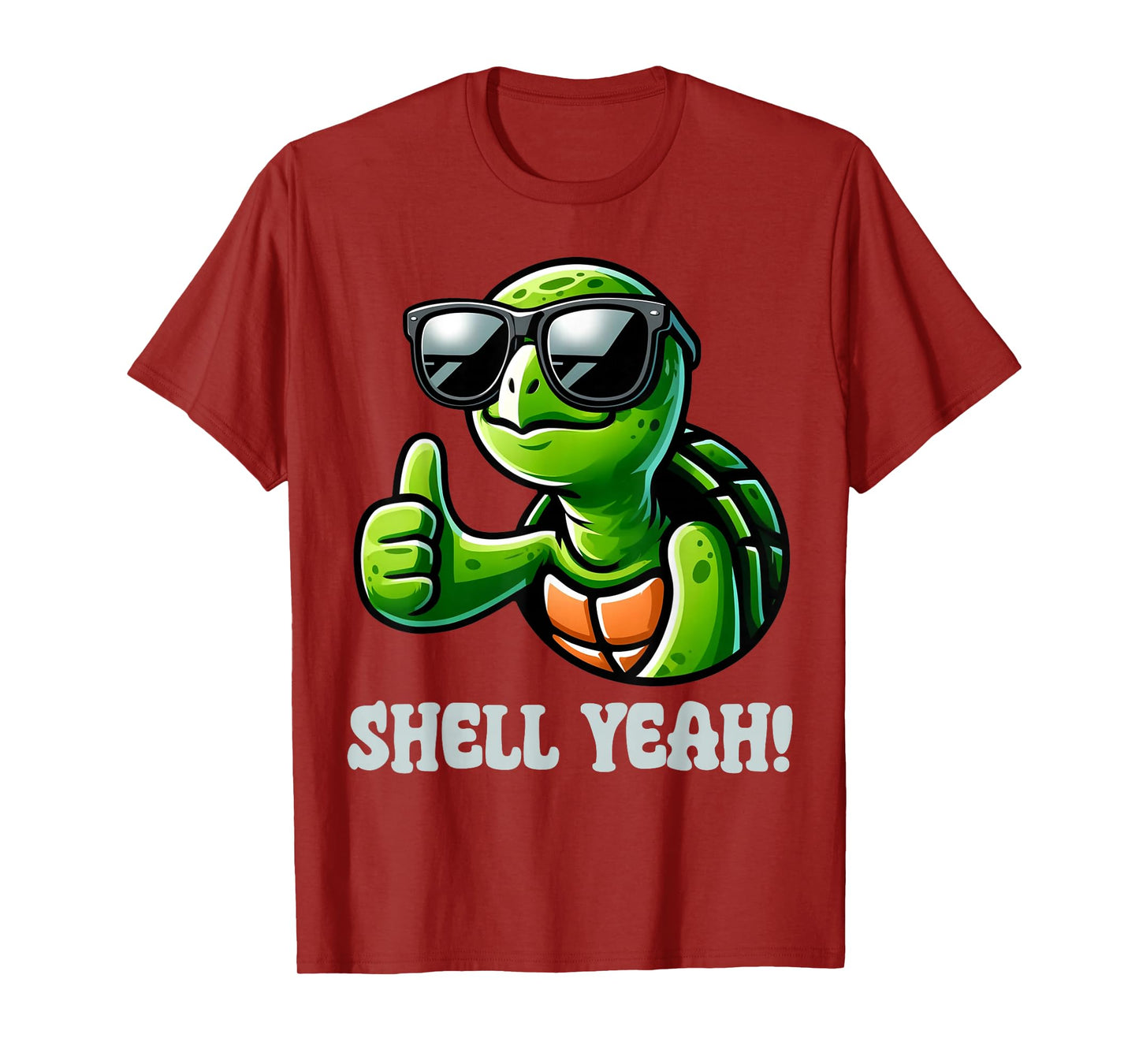 Shell Yeah Turtle Lover Turtles Pun Graphic T-Shirt
