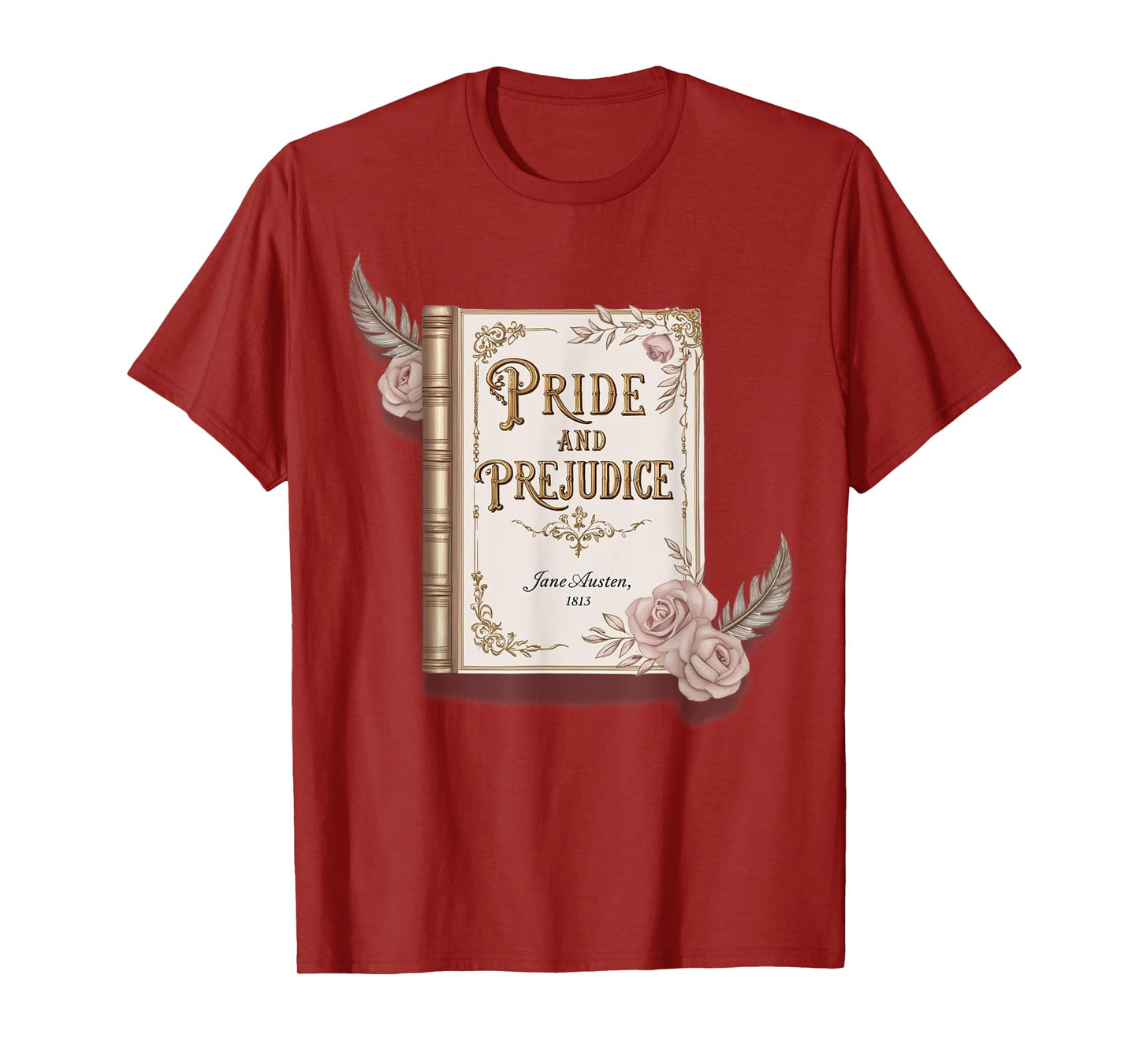 Jane Austen, Pride and Prejudice and Mr Darcy Book Lovers T-Shirt