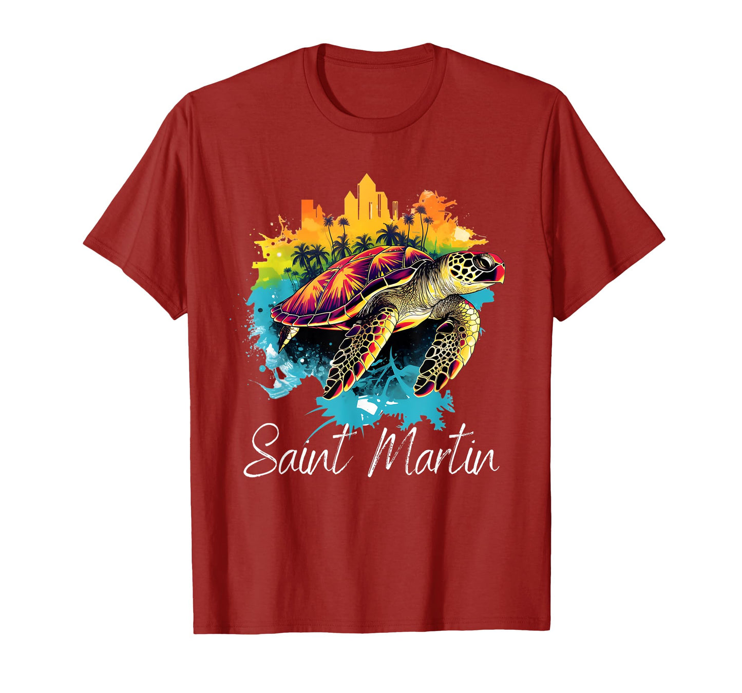Saint Martin Island T-Shirt
