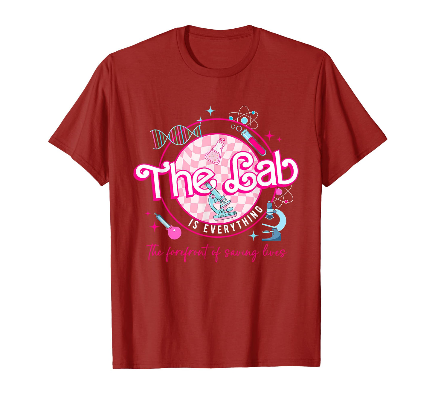 Groovy The Lab Is Everything The Forefront Of Saving Lives T-Shirt