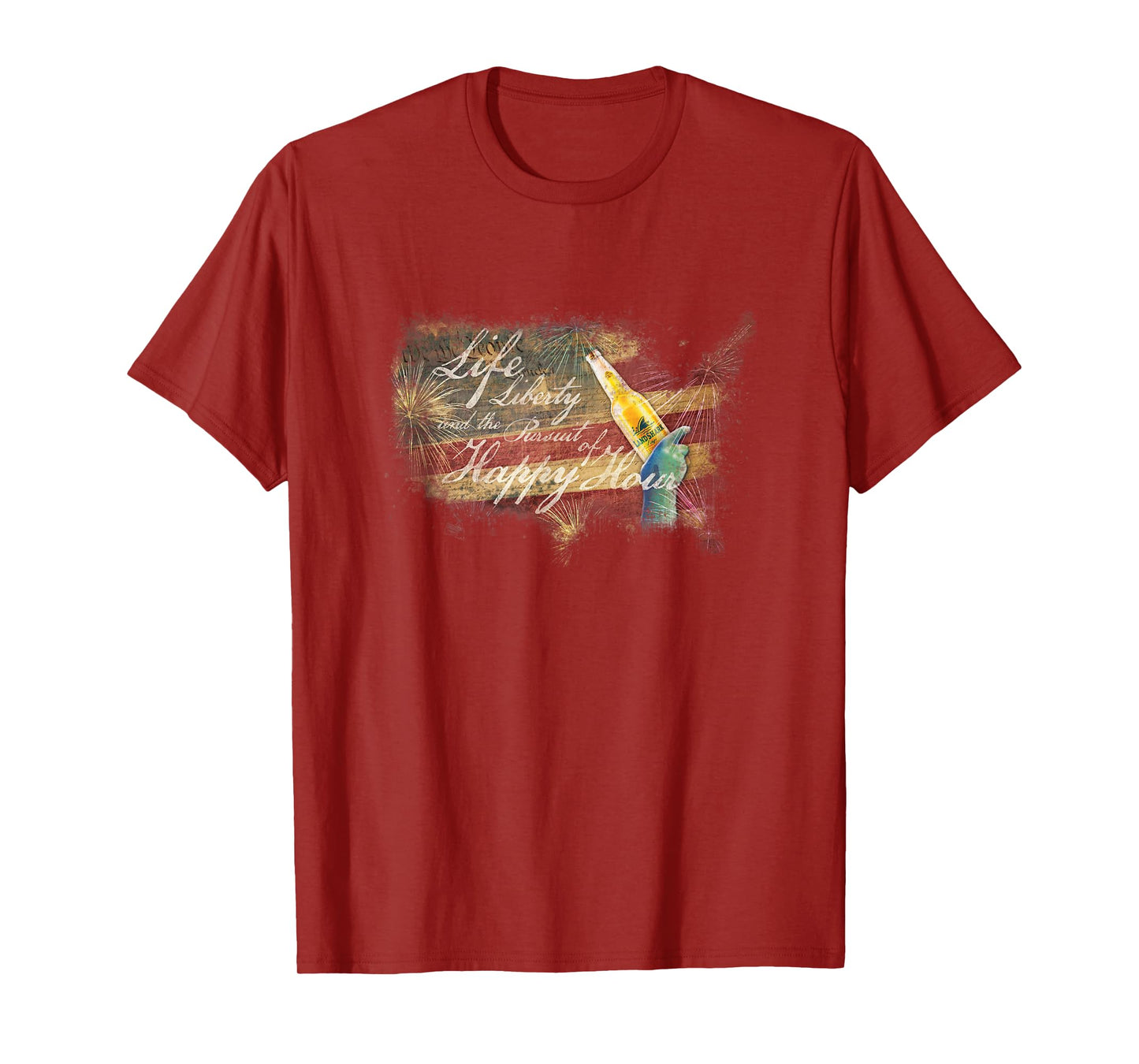 Life, Liberty, and the Pursuit of Happy Hour T-Shirt