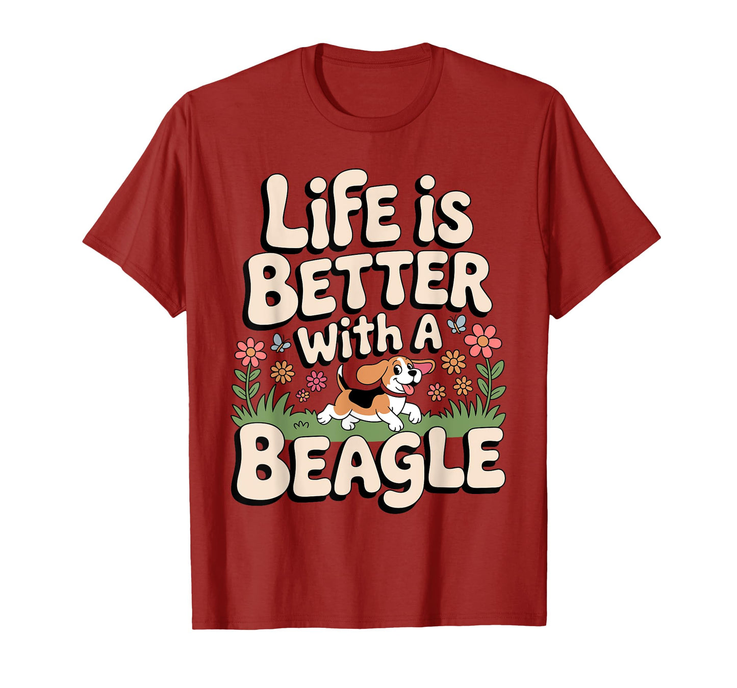 Best Beagle Art for Men Women Kid Beagle Themed Beagle Lover T-Shirt