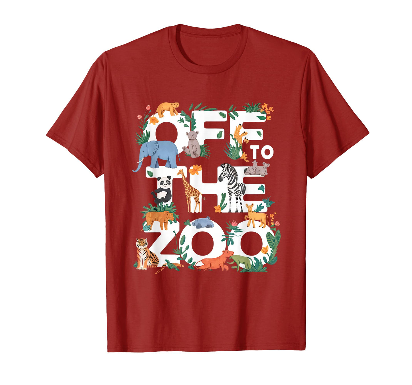 Zoo Adventure Safari Party At The Zoo Safari Wildlife Animal T-Shirt