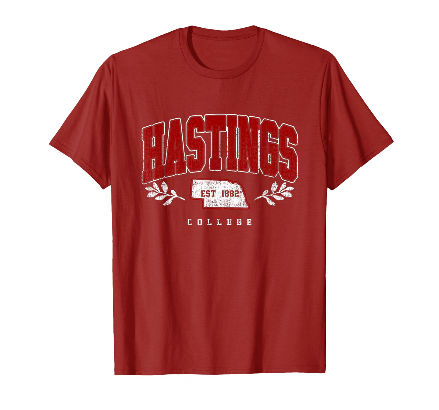 Hastings Arch Athletic Vintage Sports Tee for Men Women T-Shirt