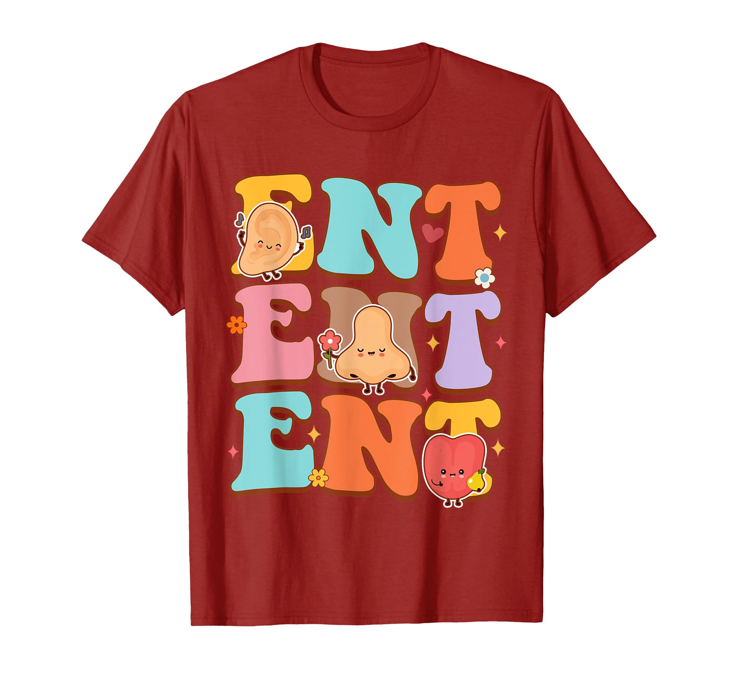 Otolaryngologist Otolaryngology Doctor ENT Ear Nose Throat T-Shirt