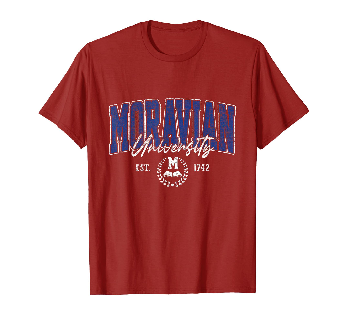 Moravian Arch Athletic Vintage Sports Tee Men Women T-Shirt