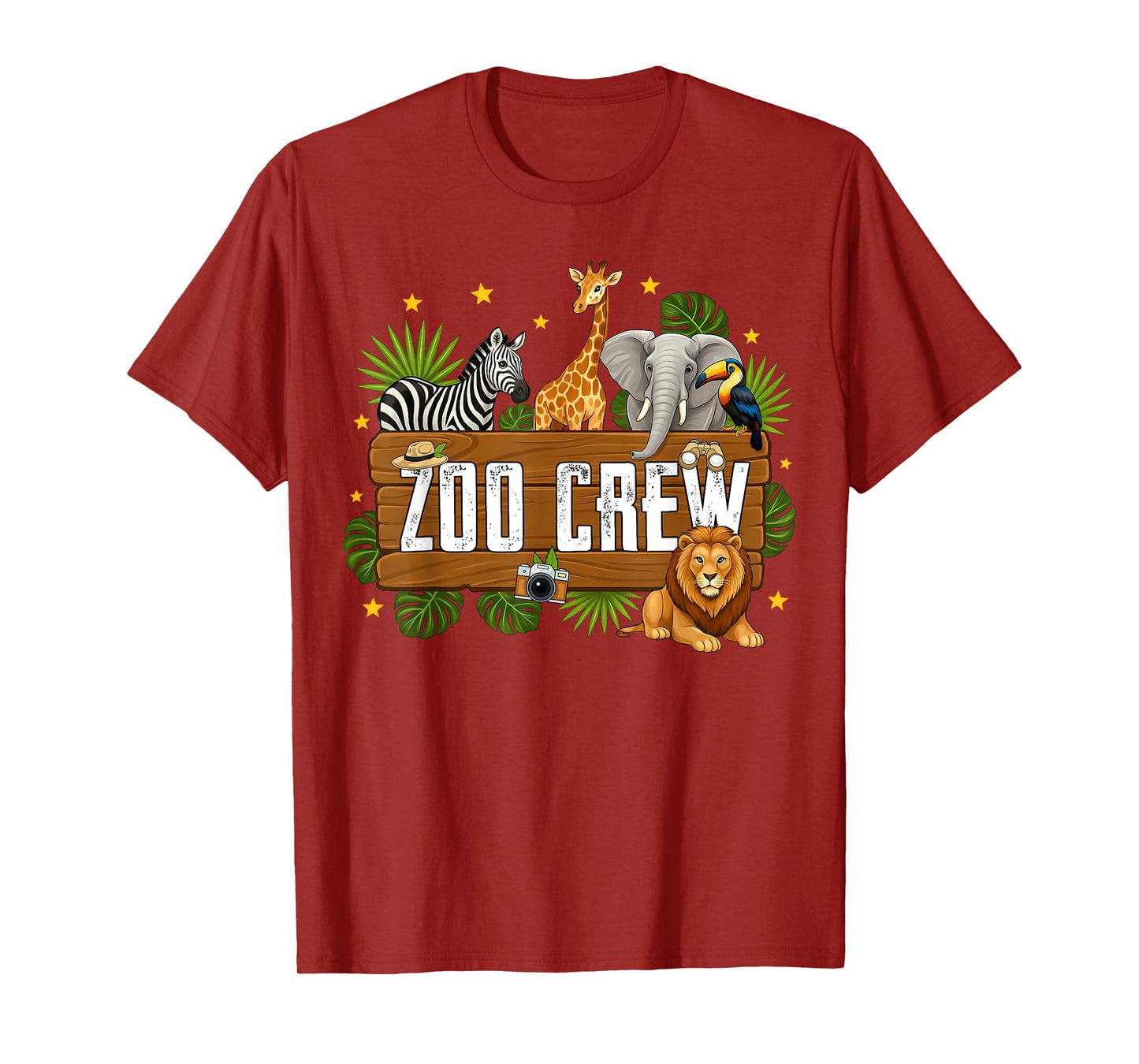 Zoo Crew Safari Wildlife Animal Zoo Keeper Matching Kids Boy T-Shirt