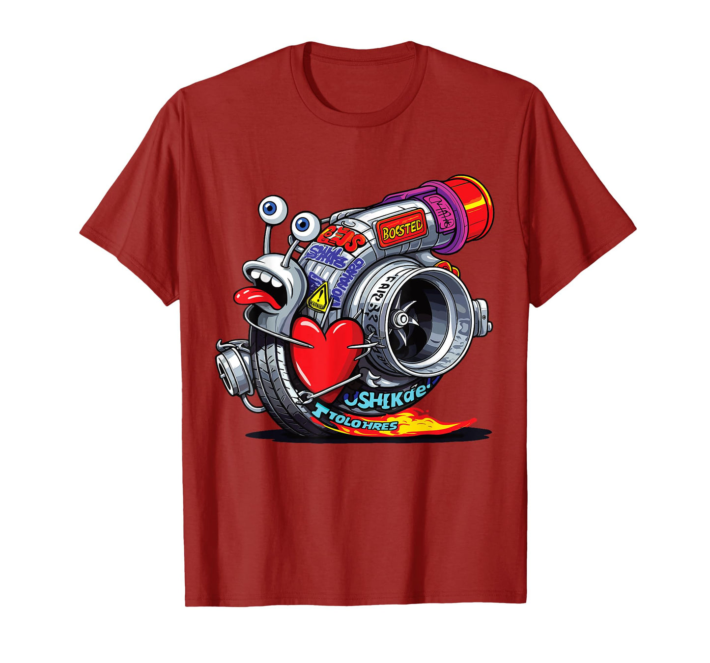 Turbocharger Snail Turbo Race Car Boost Mechanic Tuning Car T-Shirt