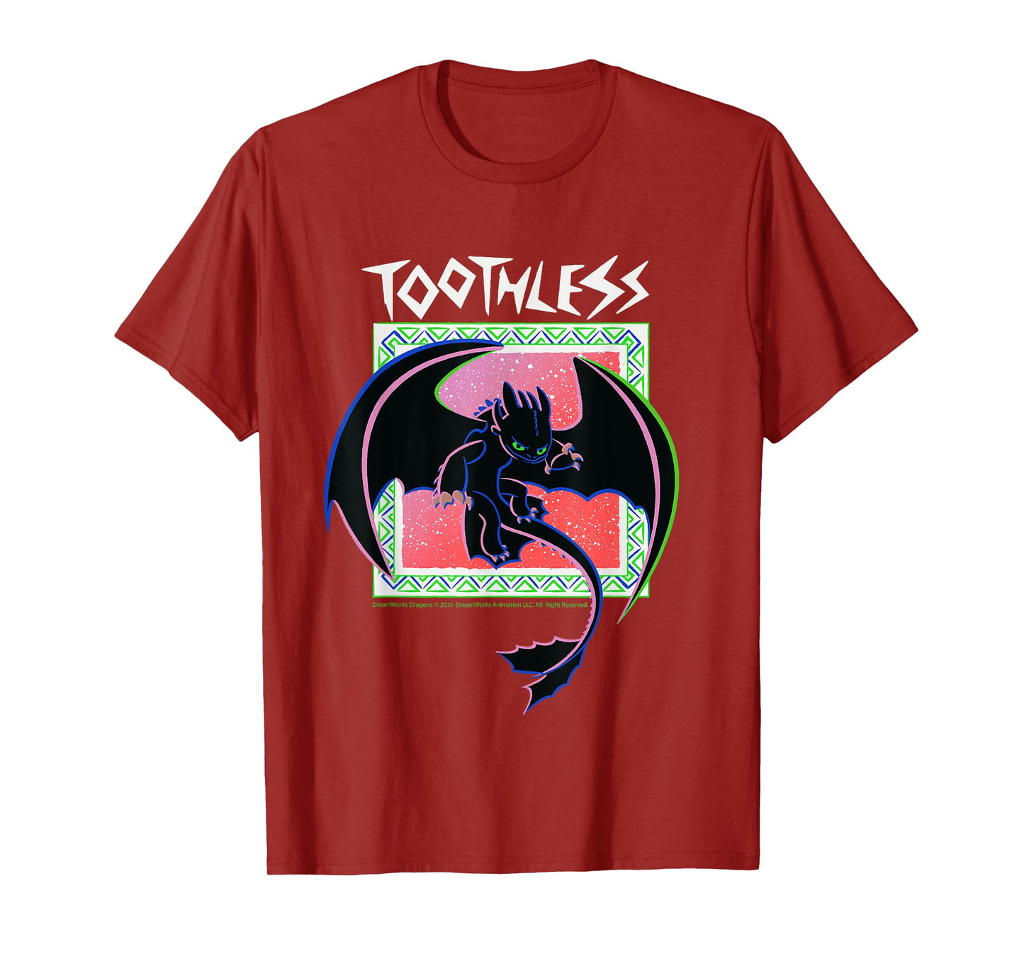 Toothless How to Train Your Dragon Movie 2025 T-Shirt