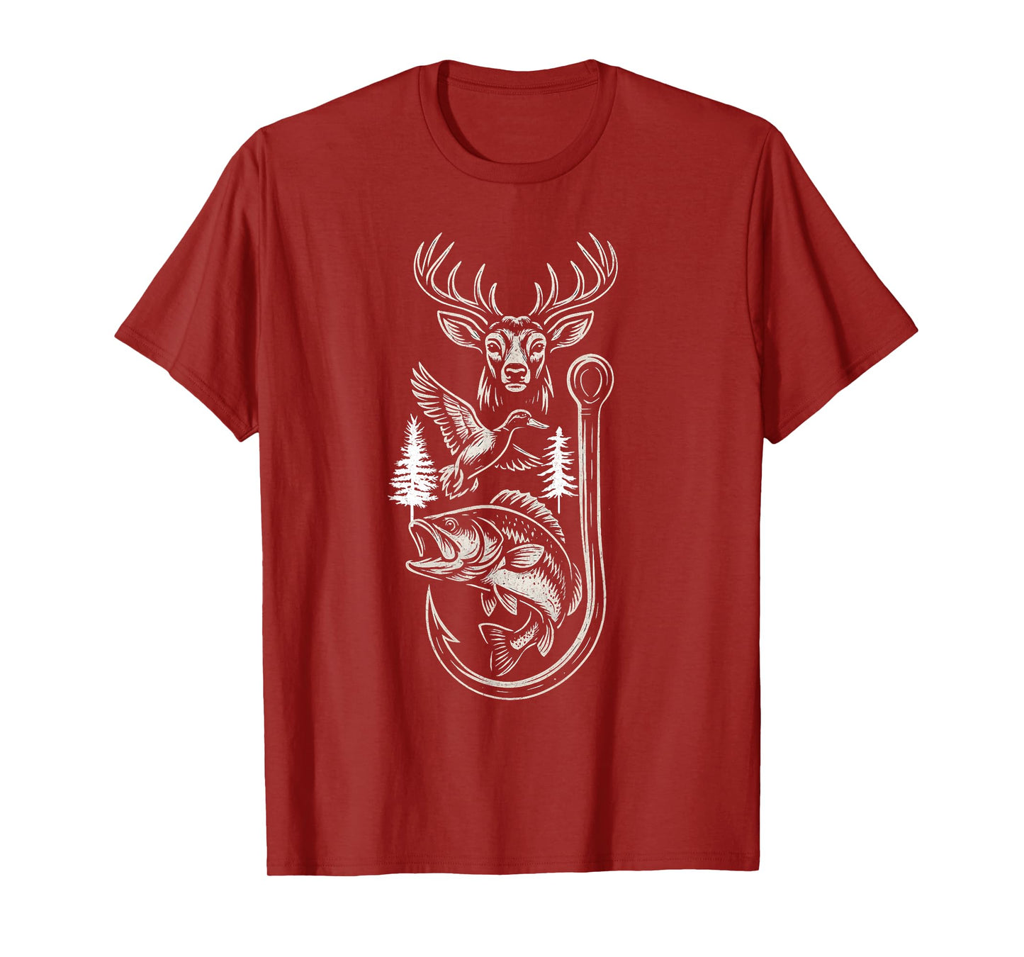Hunting, Fishing, Wildlife, and Outdoors Apparel for Men T-Shirt