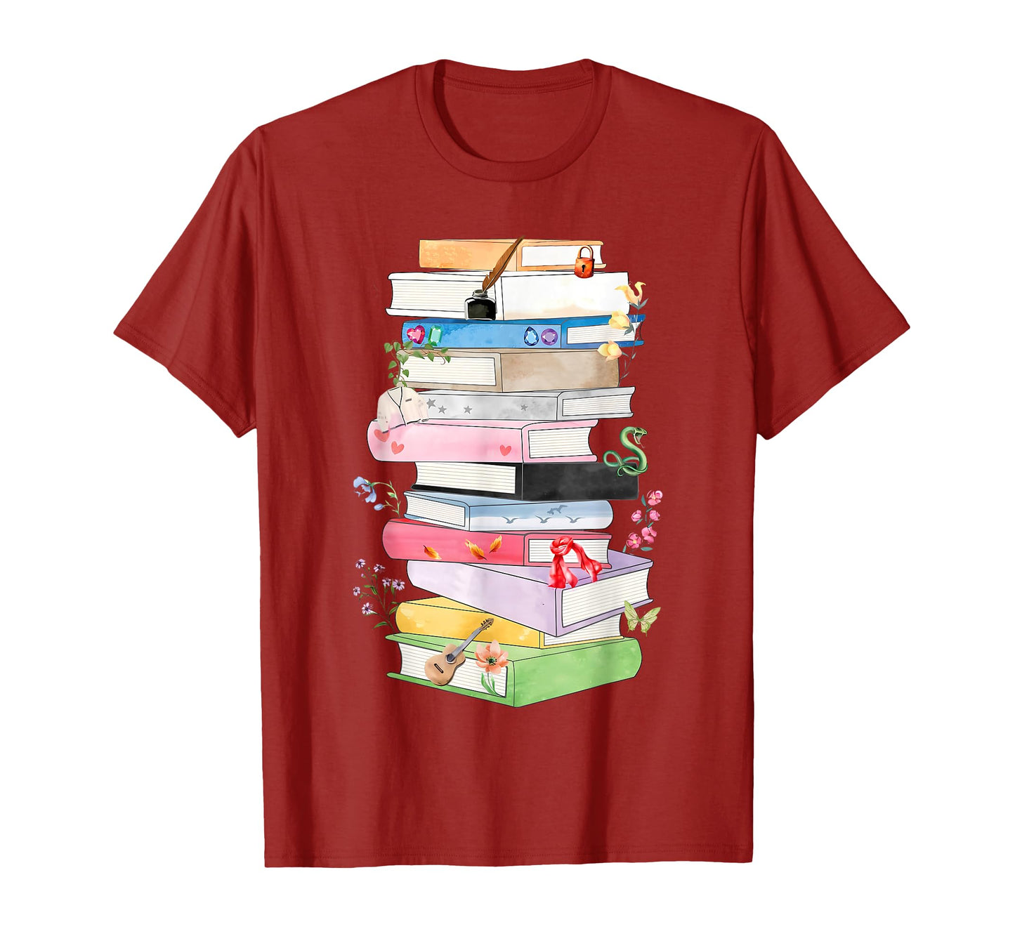 Life of A Reader Funny Book Lovers Book Nerds Bookworm T-Shirt