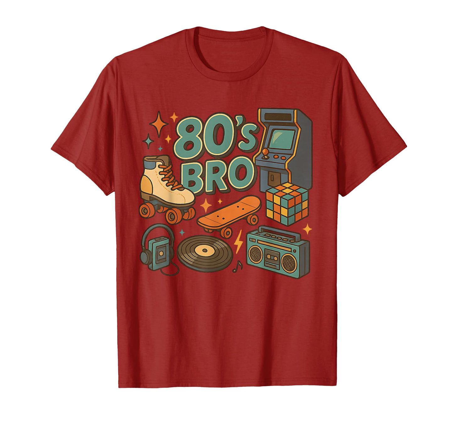 Old School 80s Bro Vintage Throwback 80's Vibe T-Shirt