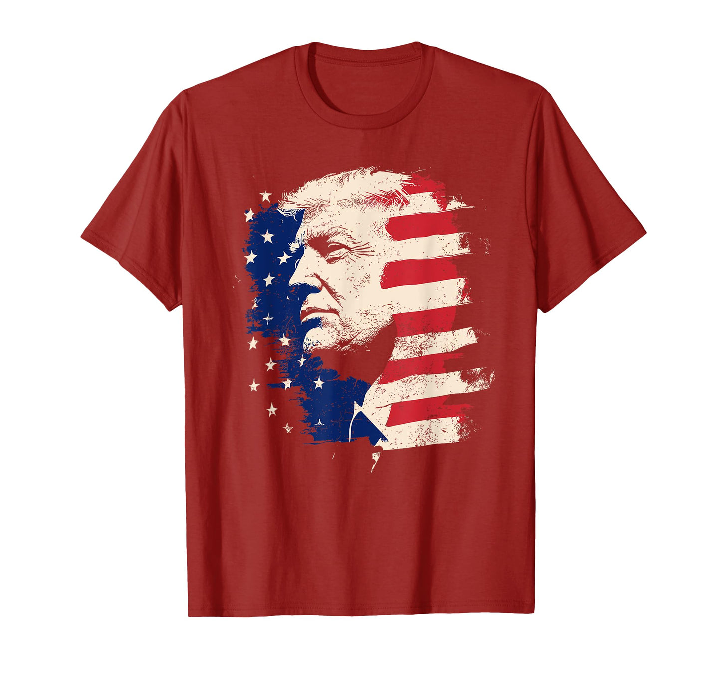 President Trump Portrait Vintage T-Shirt