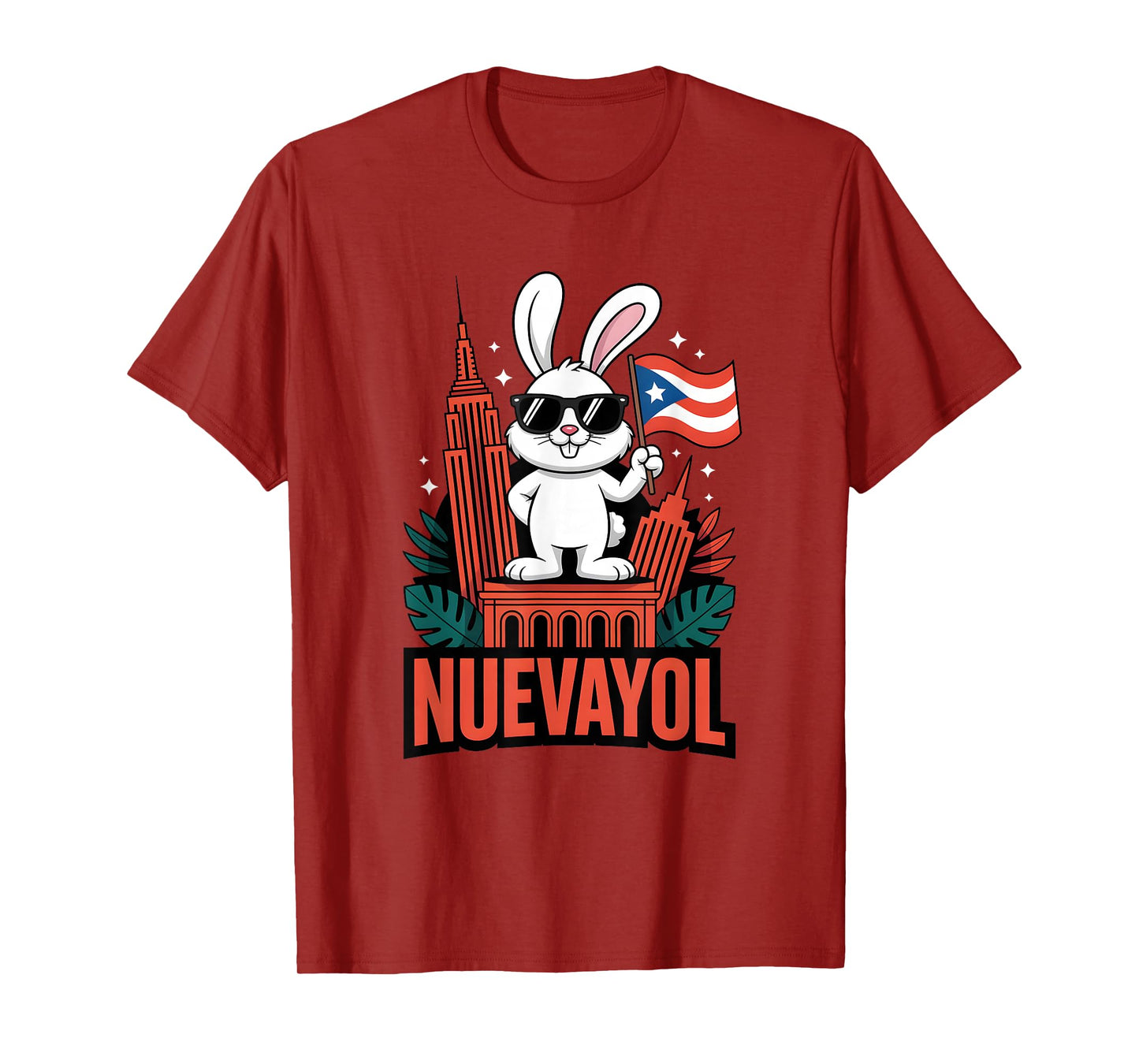 Nuevayol Puerto Rican Self-Respect Graphic T-Shirt
