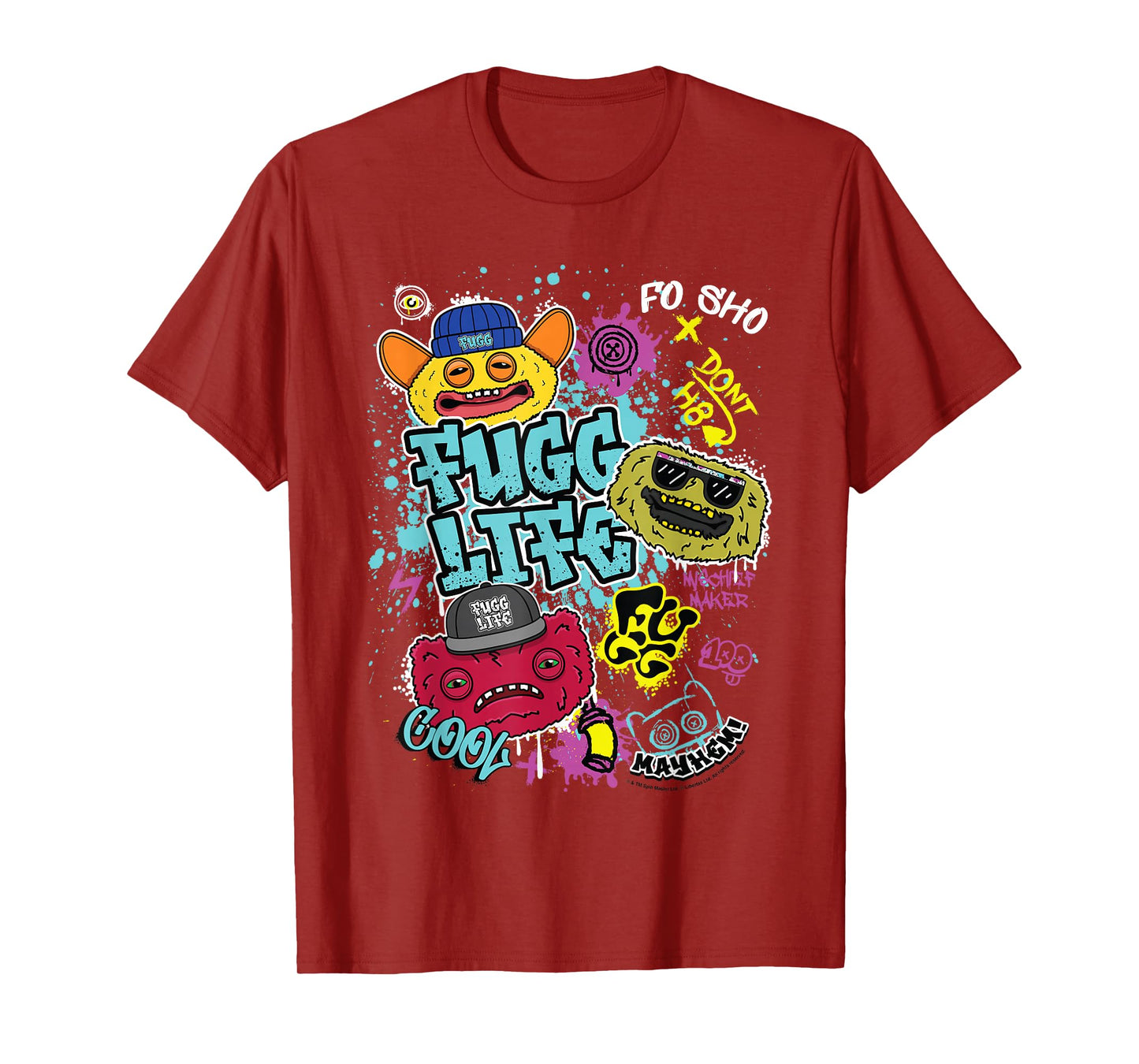 Fugg Life Grin Grin Count Underoo Mcgoo & Wide Eyed Weirdo T-Shirt