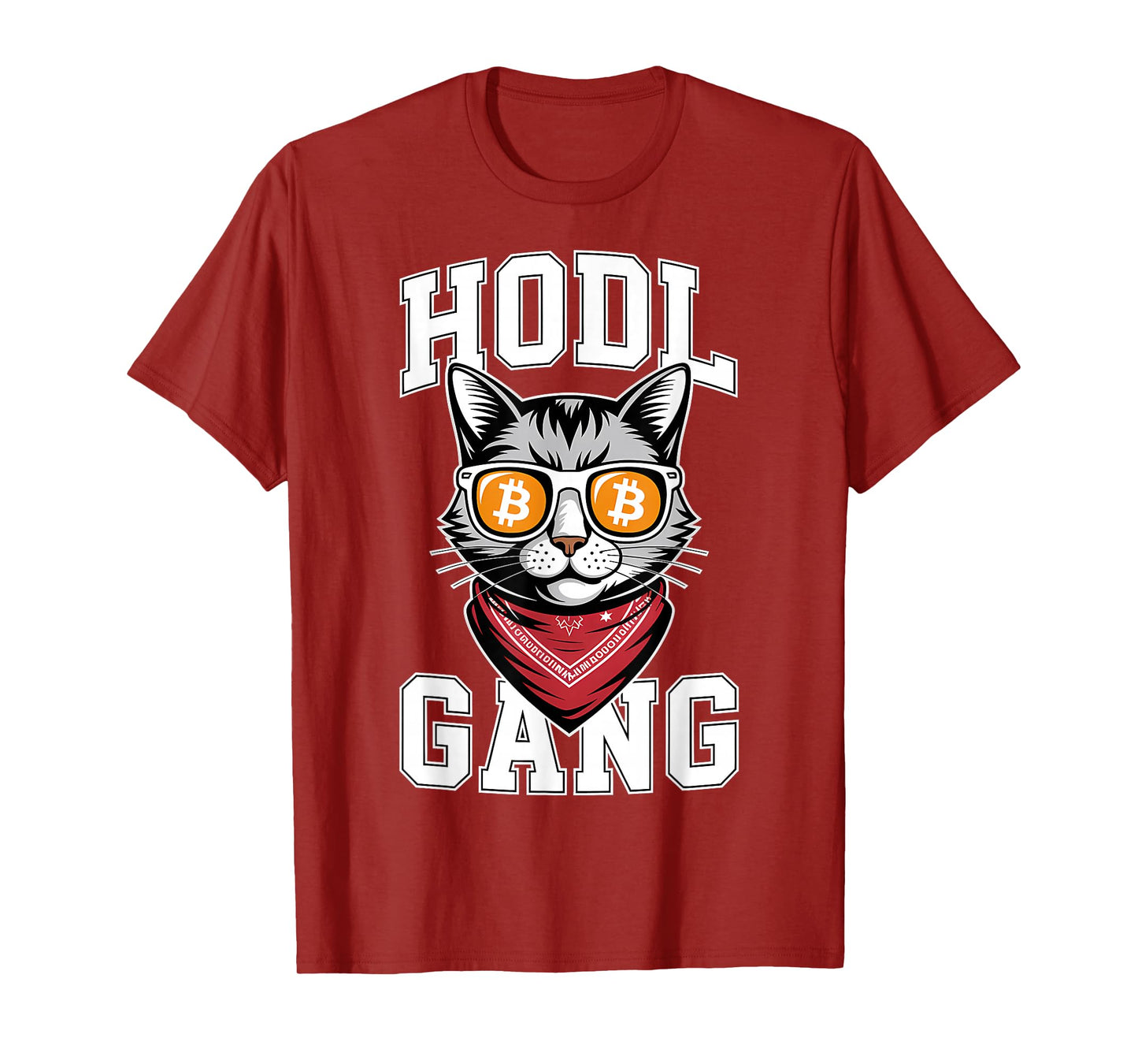 Bitcoin Cat HODL T-Shirt
