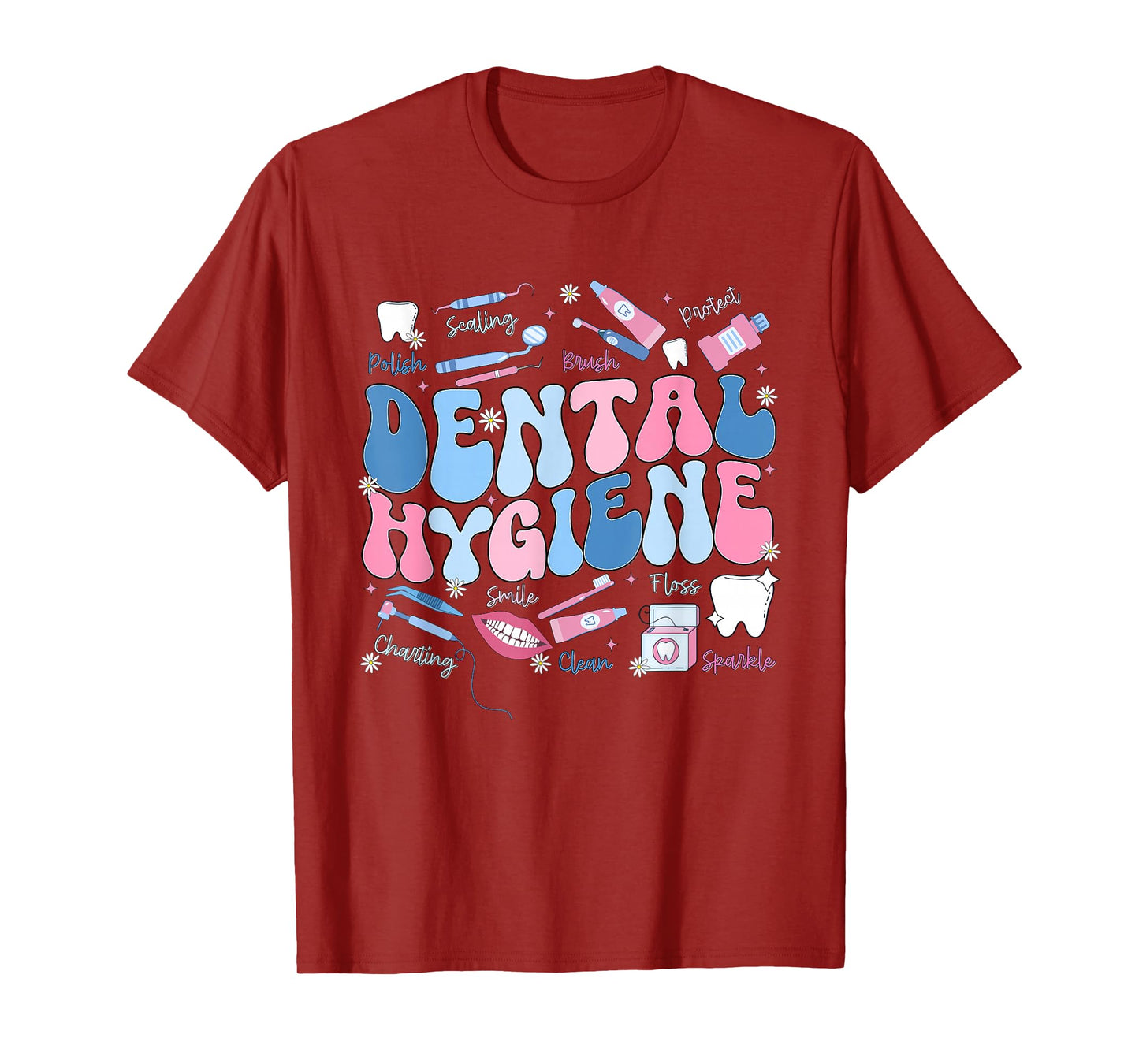 Funny Oral Hygiene National Dental Hygiene Month T-Shirt