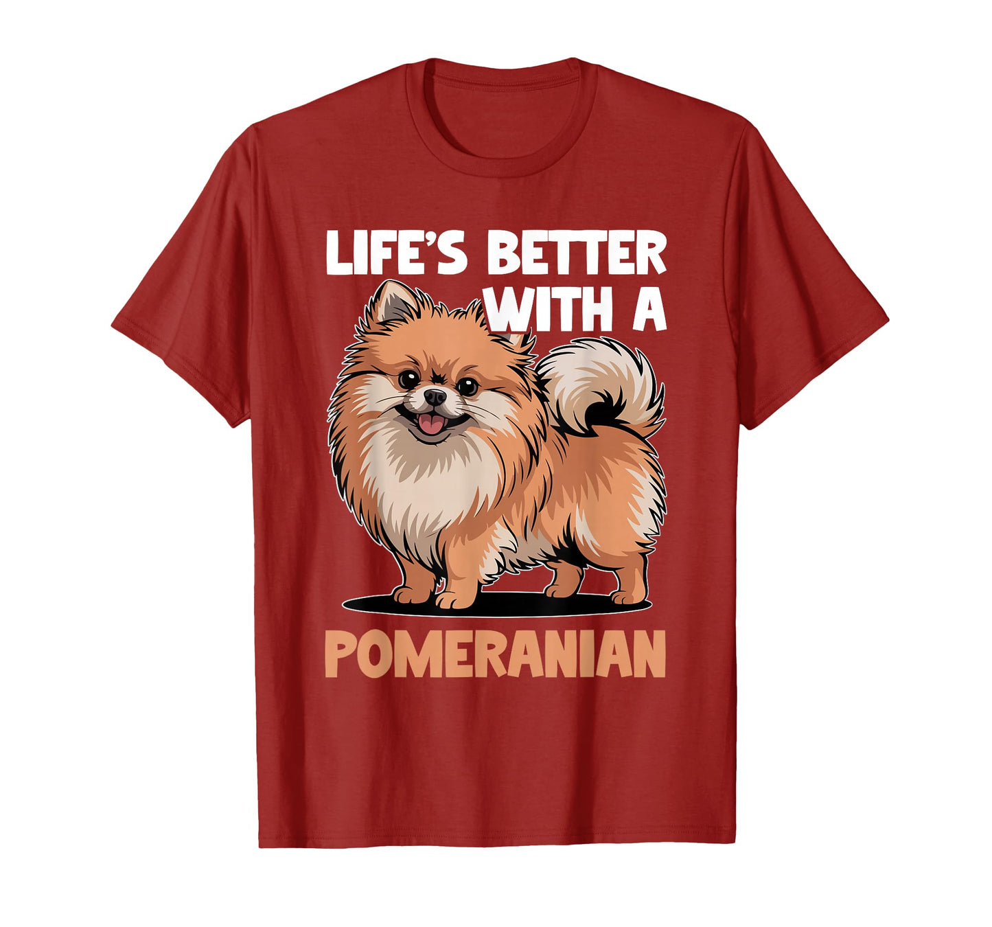 Pomeranian Dog T-Shirt