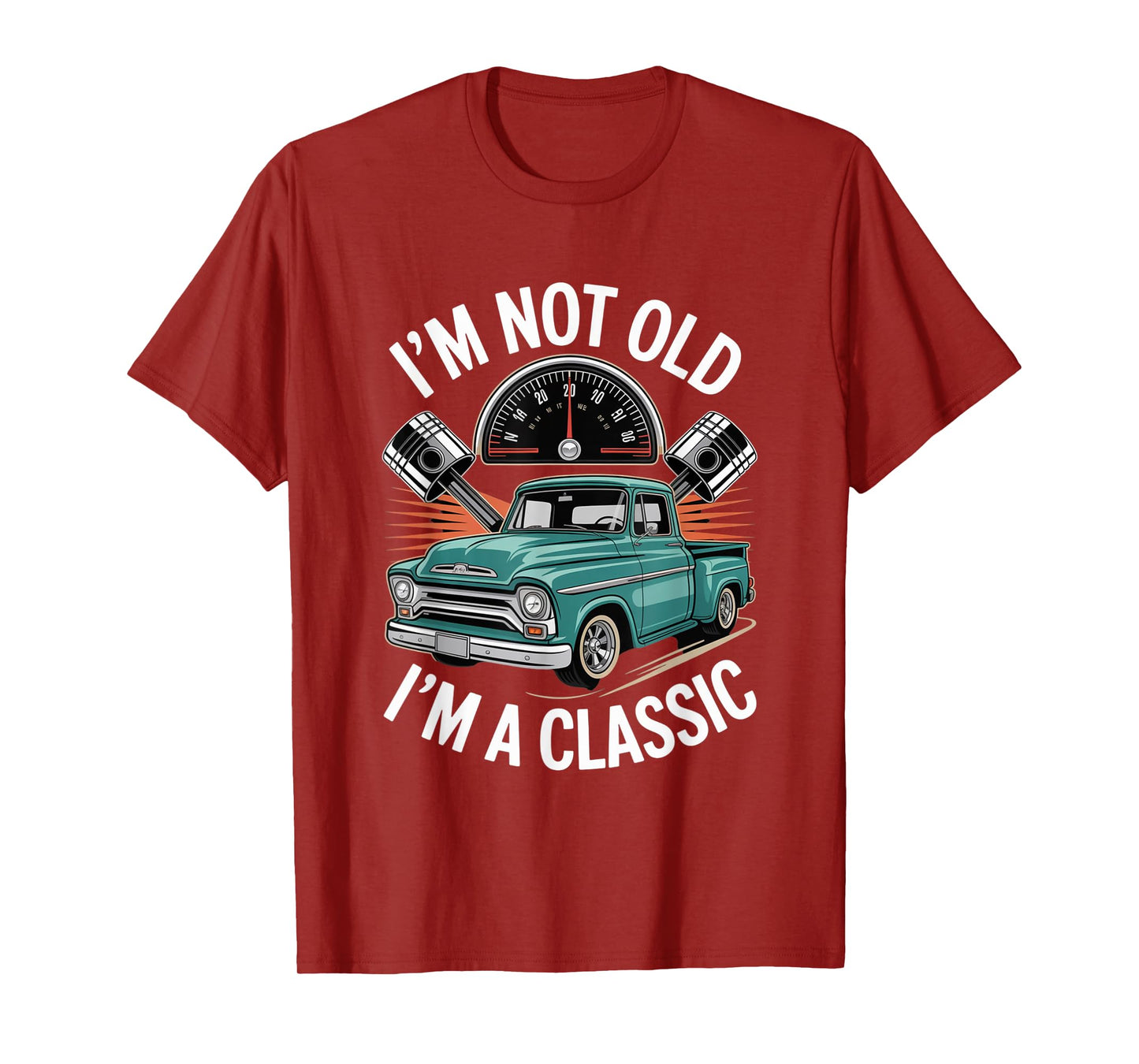 I'm Not Old I'm Classic Funny Vintage Aged to Perfection T-Shirt