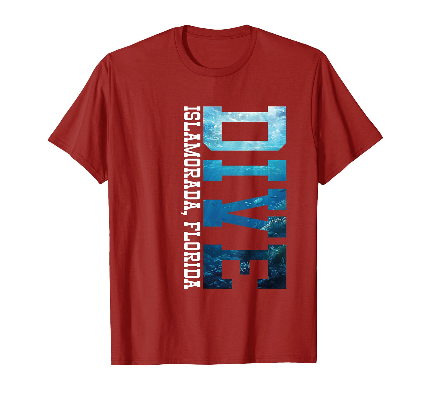 Dive Islamorada Florida Ocean Underwater Scuba Diving T-Shirt