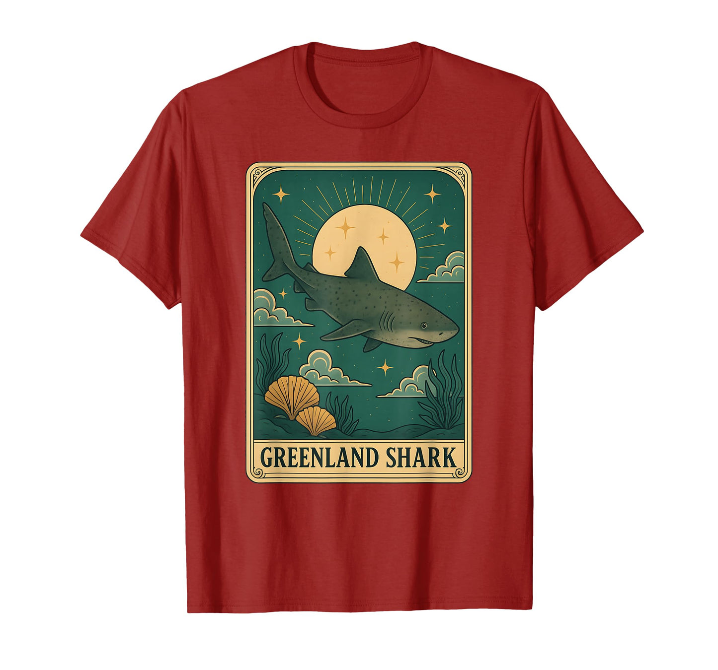 Tarot Card Greenland Shark T-Shirt
