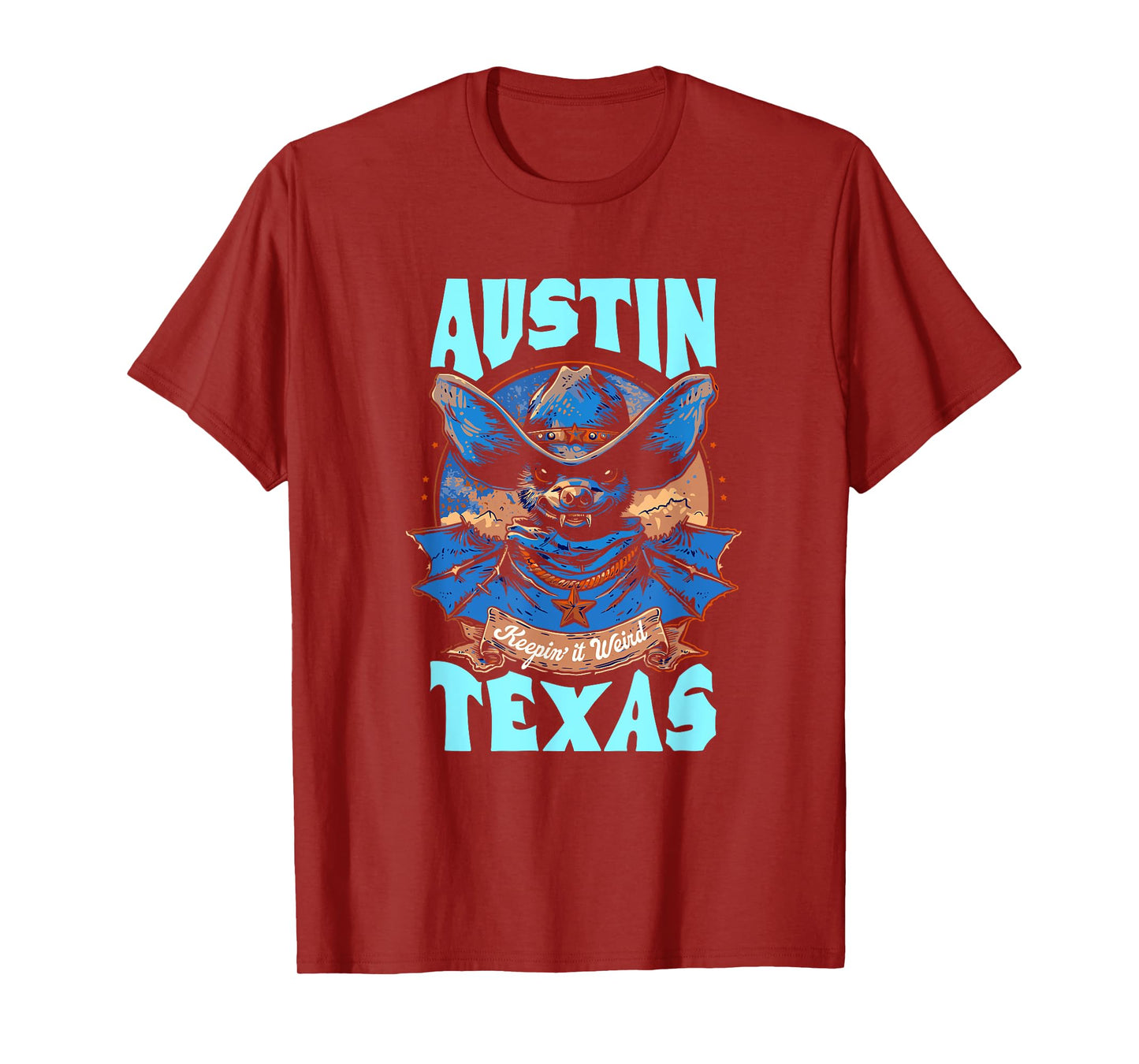 Texas Pride - Keep It Weird Austin - Austin Bats T-Shirt