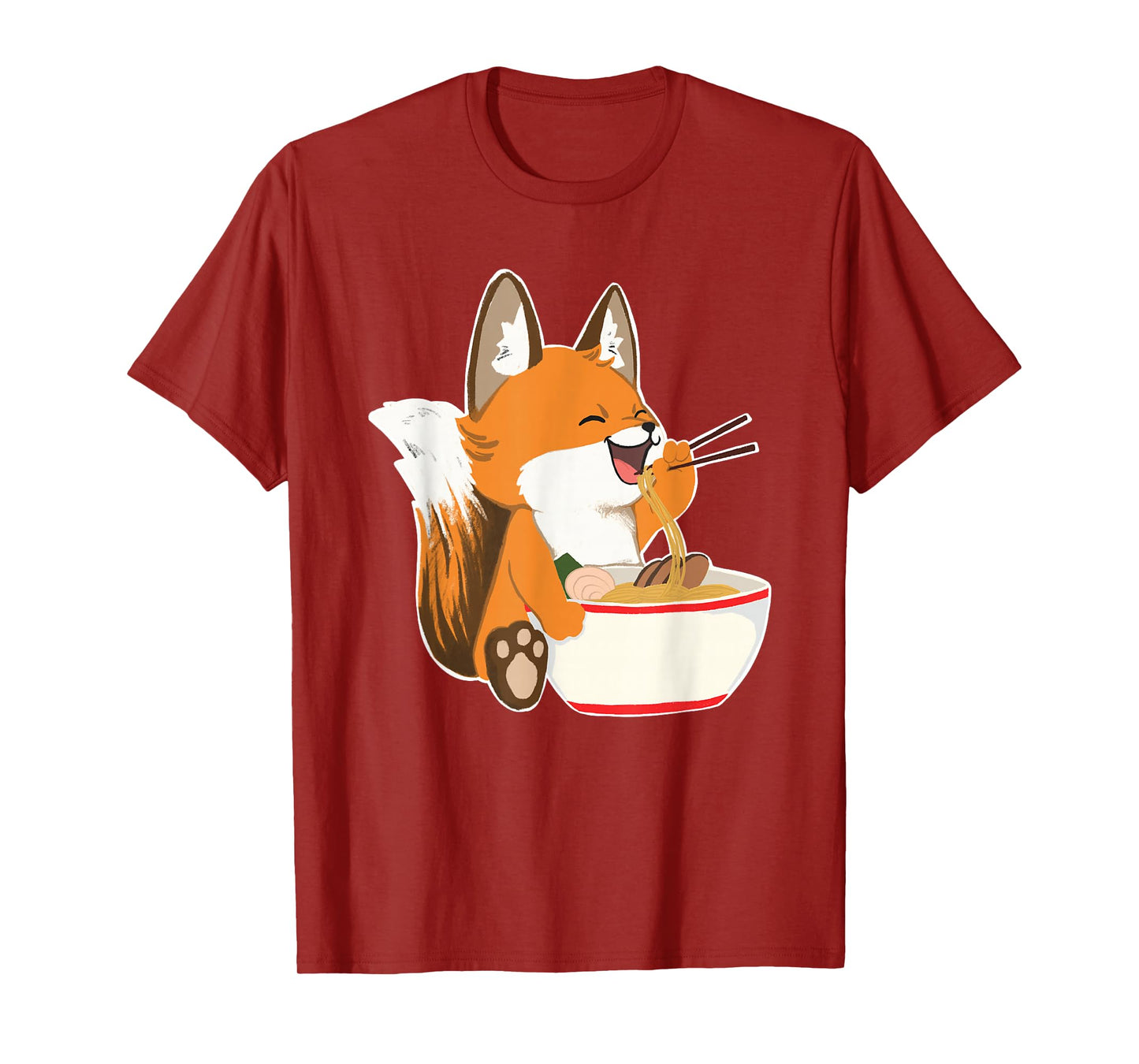 Ramen Fox - Zookeeper Wildlife Lover T-Shirt
