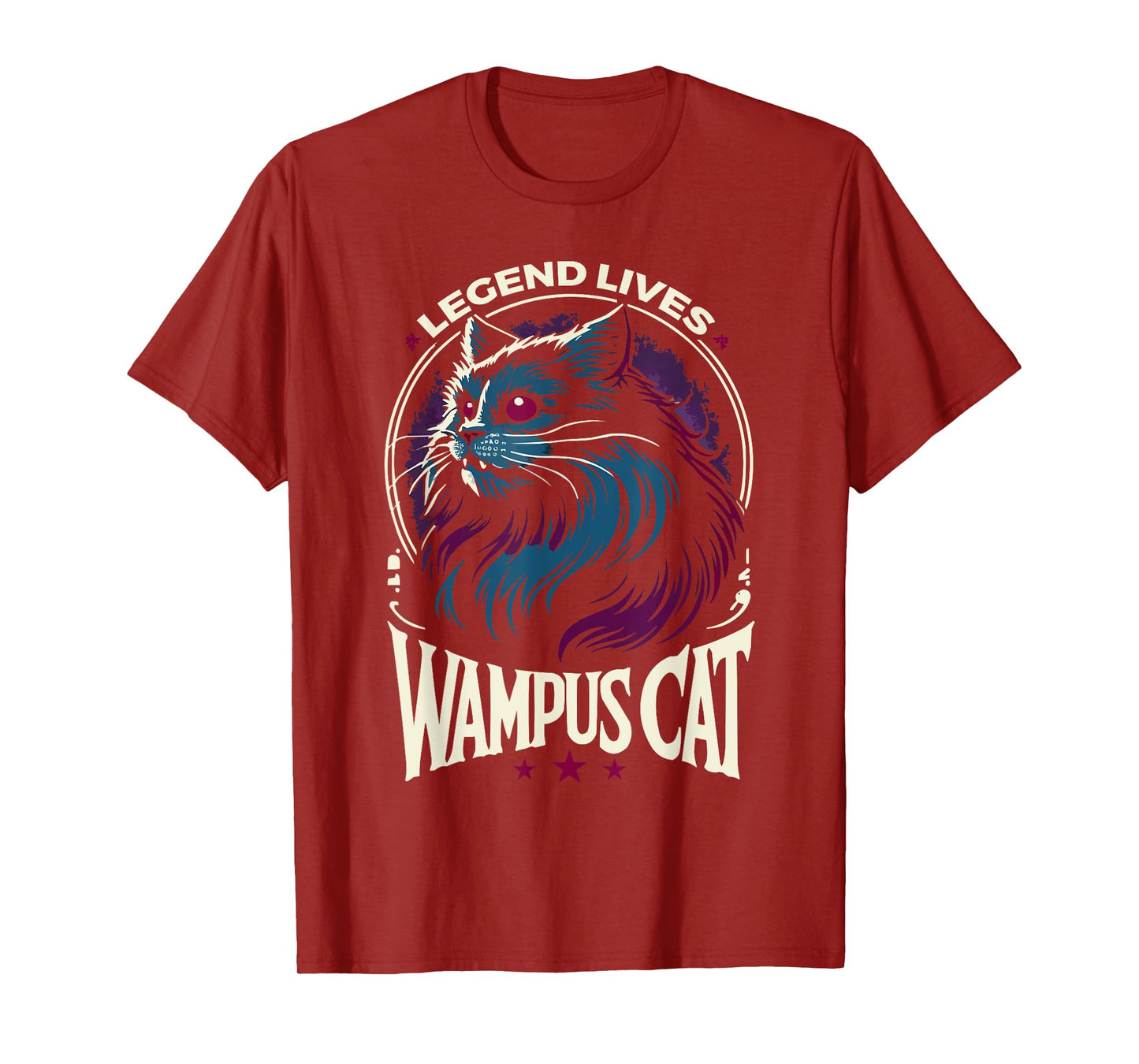 Wampus Cat American Folklore Cryptozoology Cryptid T-Shirt for Men Women