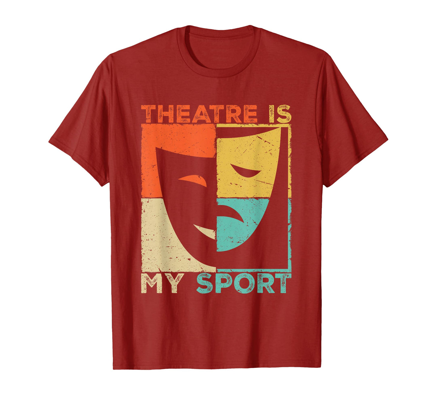 Vintage Theatre Is My Sport Musical Theater Thespian T-Shirt