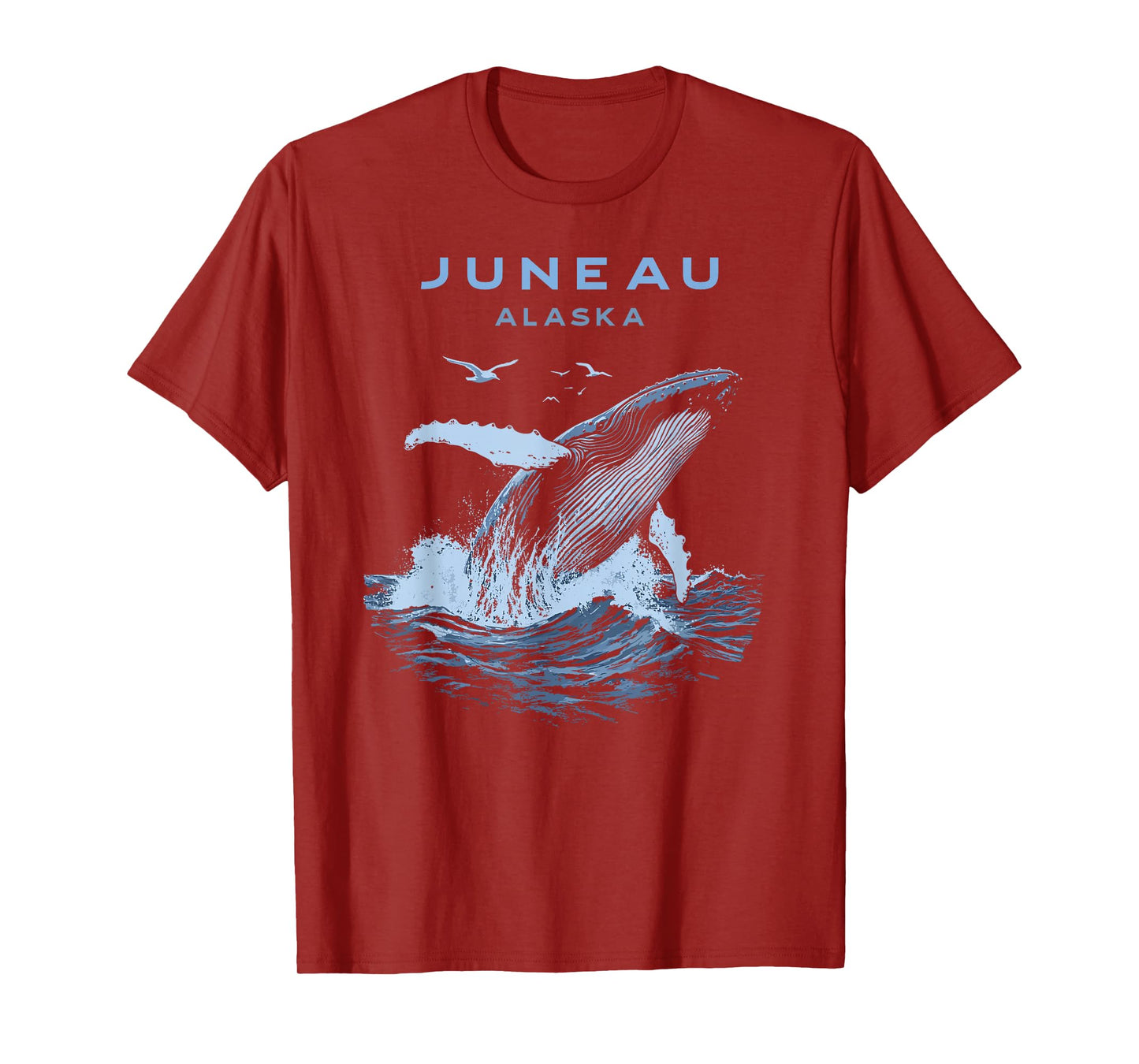Juneau Alaska Humpback Whale T-Shirt