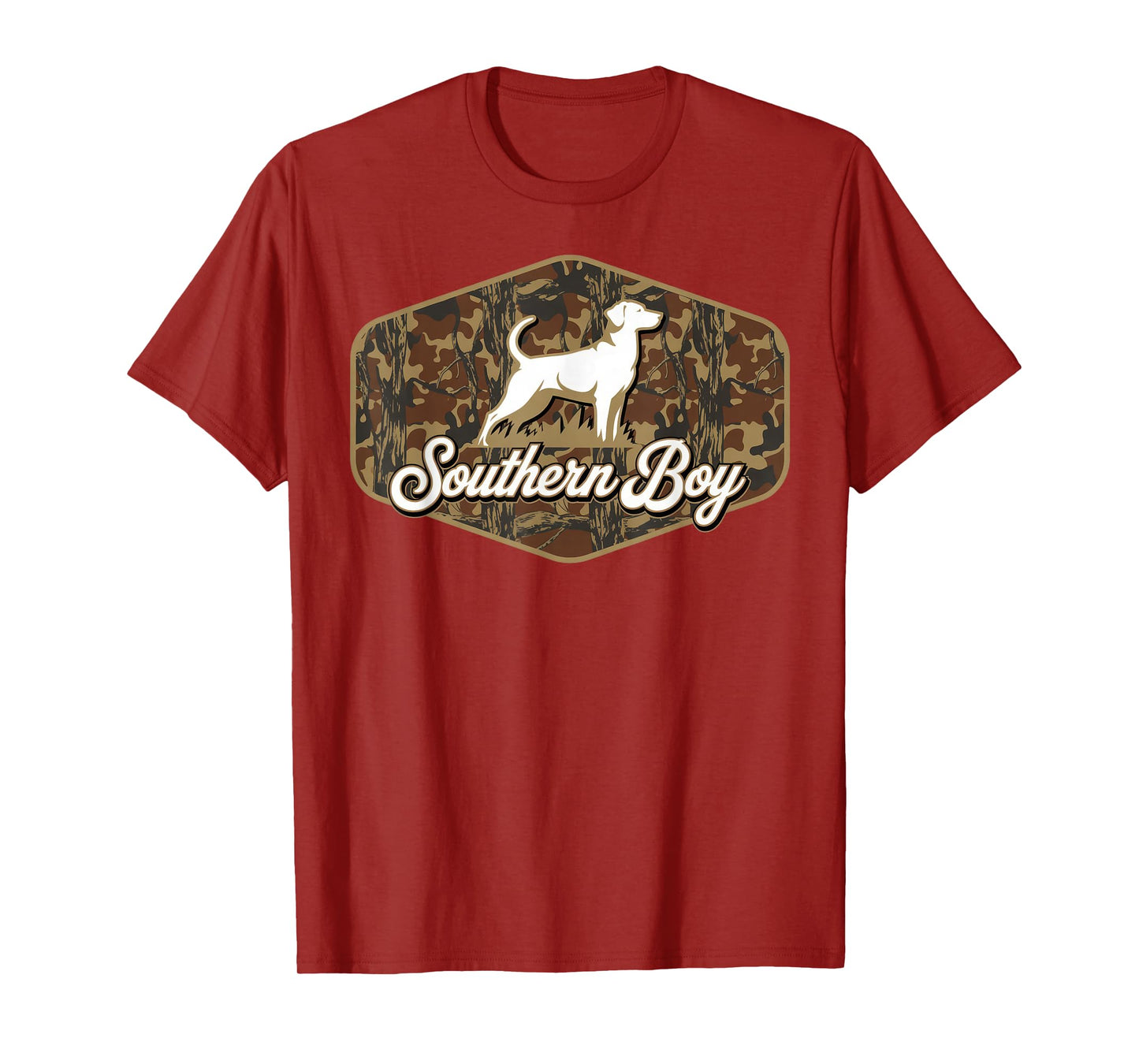 Local Boy Hunting Dog Retro Southern Country Pride Vintage T-Shirt