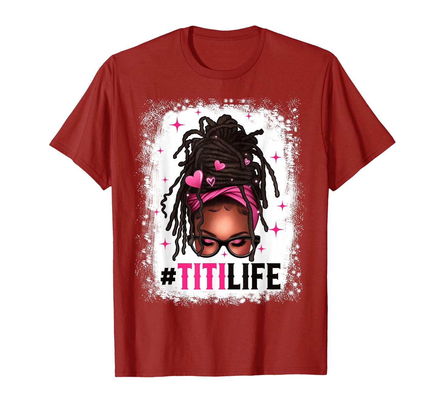 Titi Life African American Loc'd Black Women Mother's Day T-Shirt