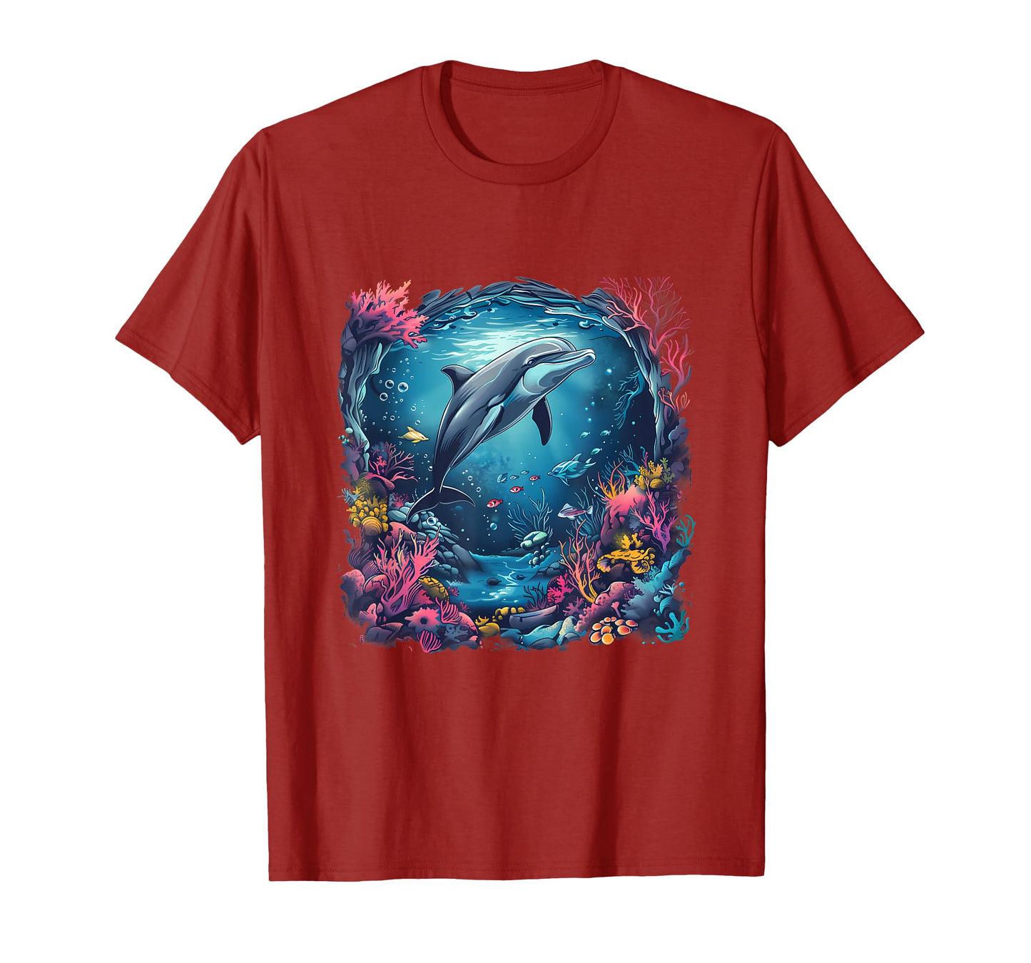 Sea Ocean Animal Art Dolphin Ocean Sea Animal Dolphin Lover T-Shirt
