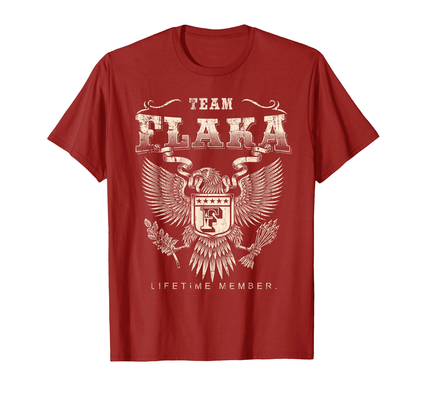 Team Flaka Lifetime Member - Flaka Name T-Shirt