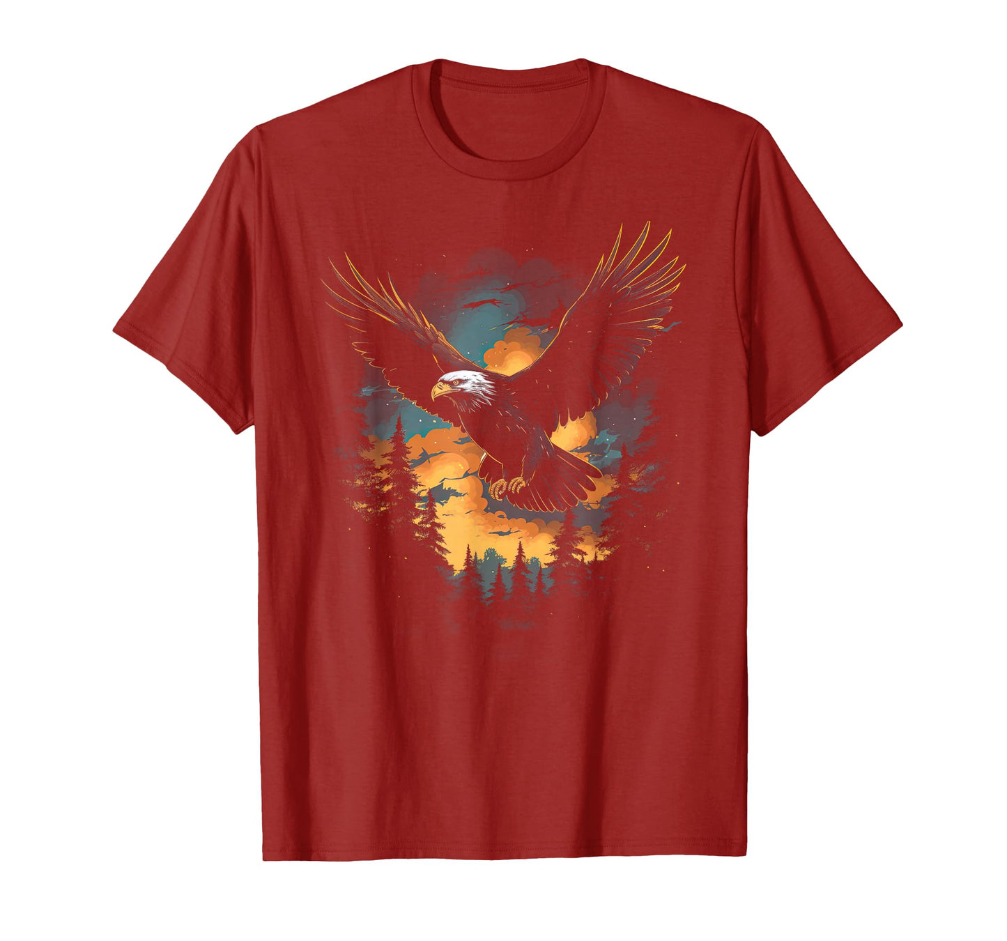 Eagle Forest Animal Wildlife T-Shirt