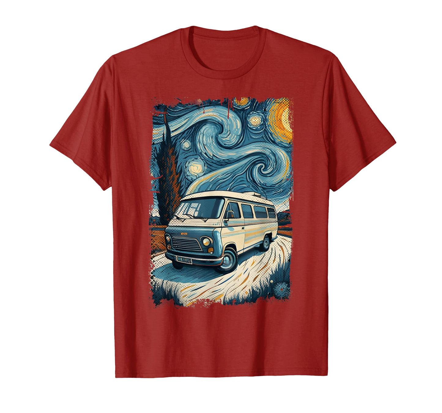 Van Life Clothing Retro Vintage Van Dwellers Vanlife Nomads T-Shirt
