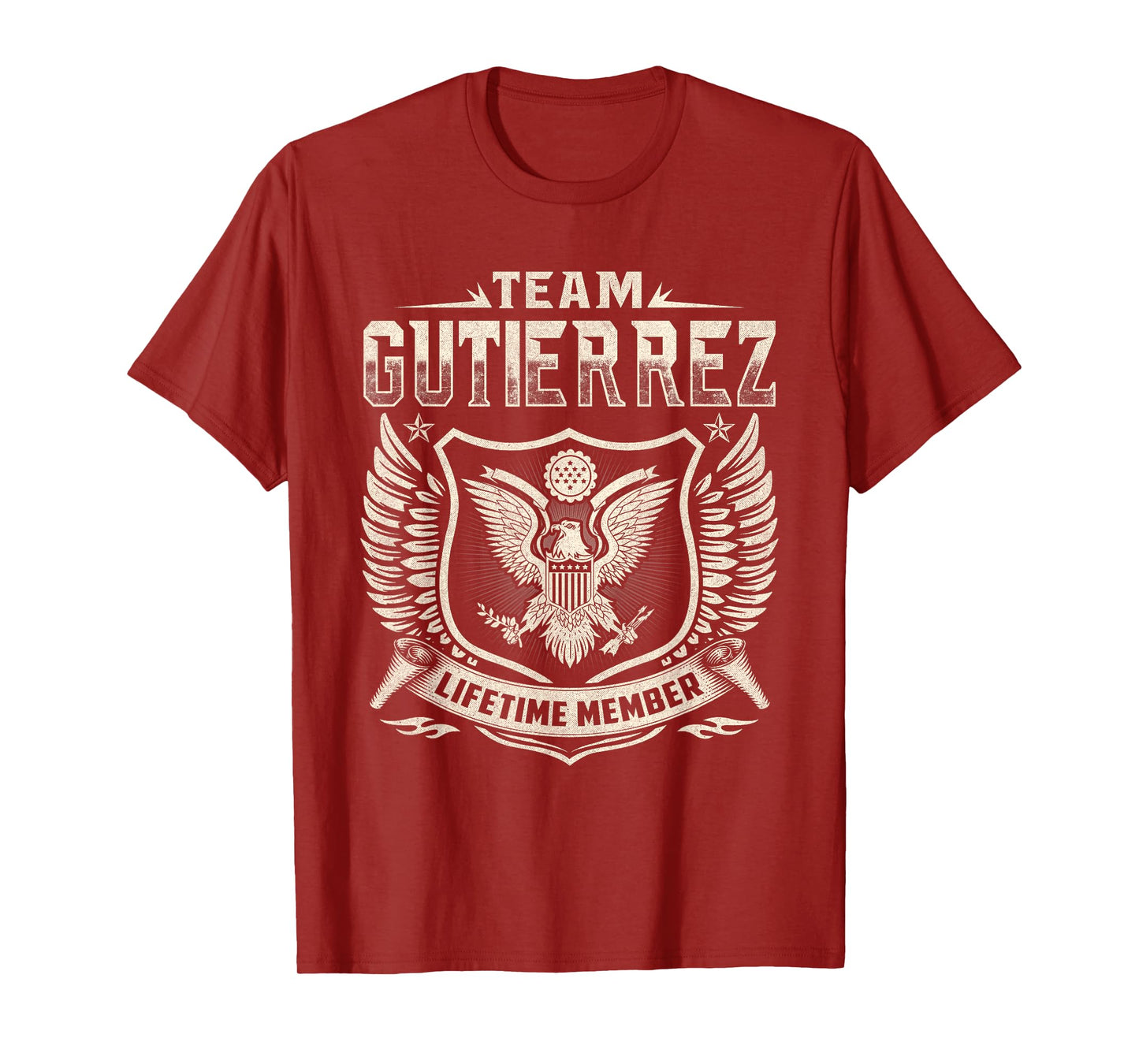 Gutierrez Family Shirt Team Gutierrez Lifetime Member T-Shirt