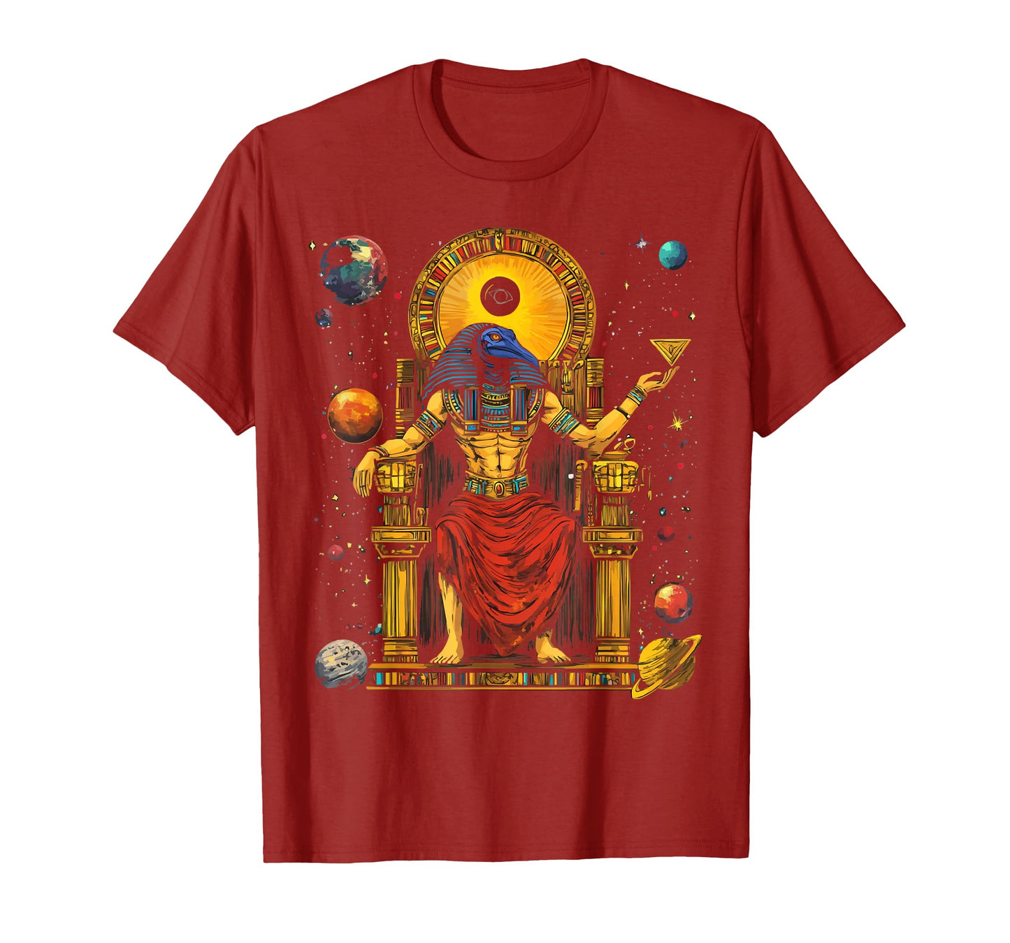 Thoth Egyptian God Egyptian Mythology Pyramid Ancient Egypt T-Shirt