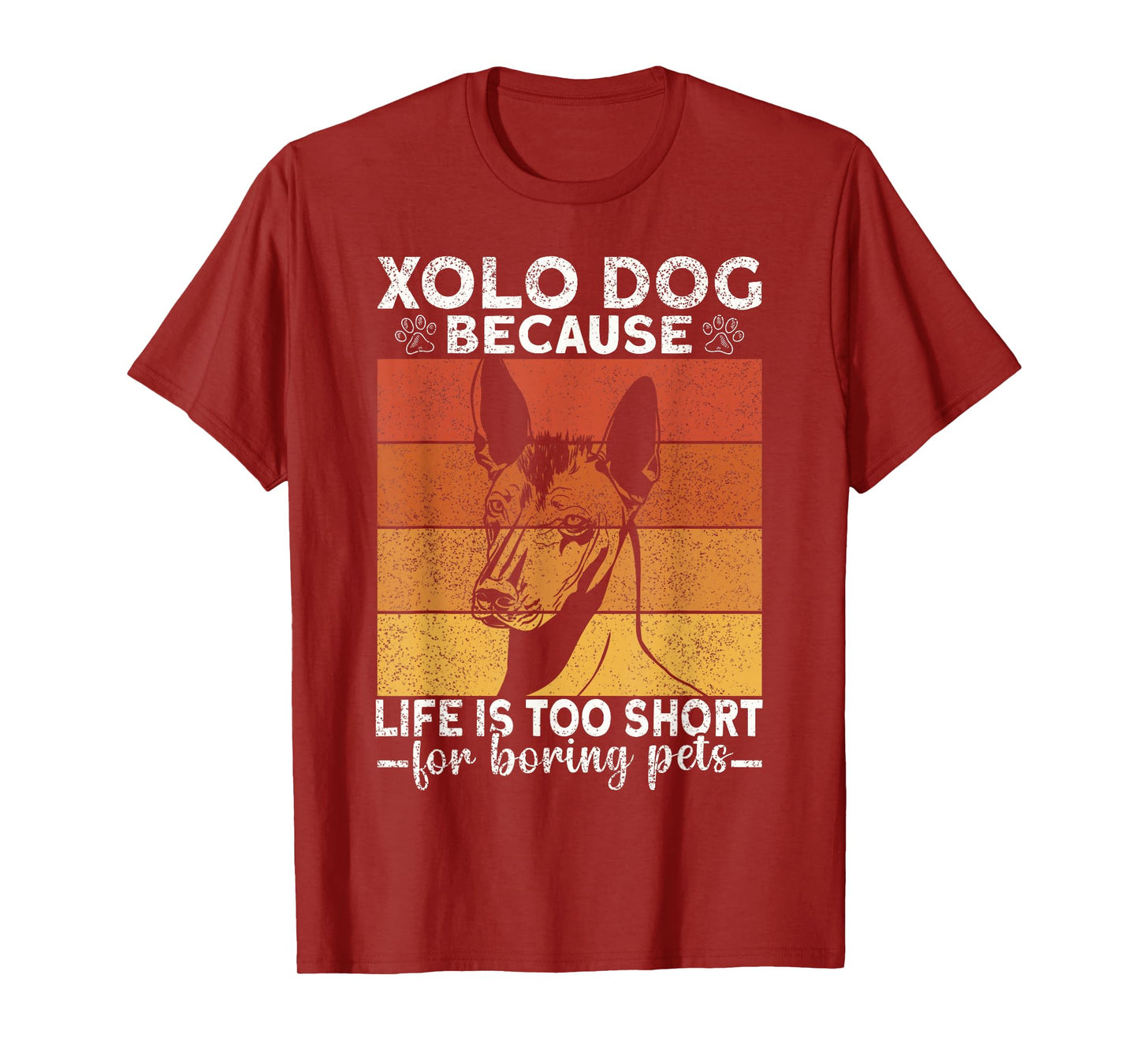 Xolo Dog Mexican Hairless Coated Lover Puppy Xoloitzcuintli T-Shirt