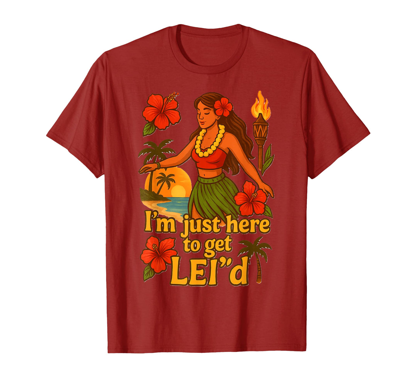 Funny Hawaiian Luau T-Shirt